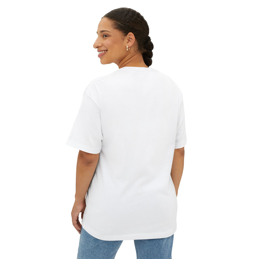 Oversized Boxy Tee — Minimal White Crewneck T-Shirt