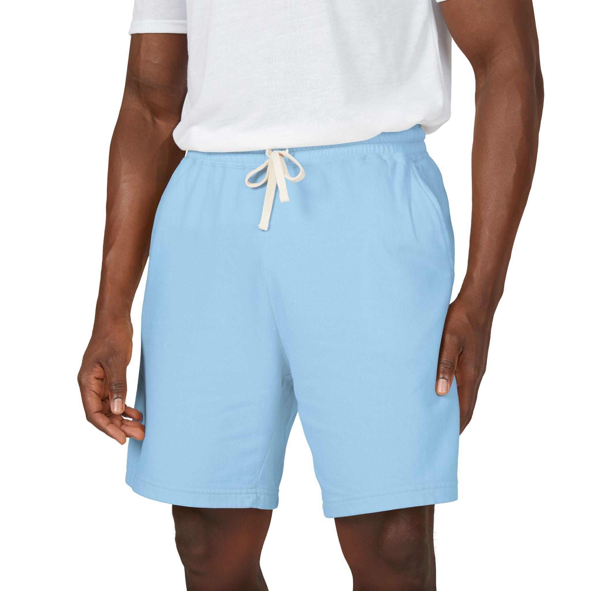 Unisex Garment-Dyed Lightweight Fleece Sweat Shorts