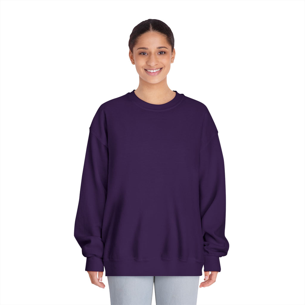 Classic White Crewneck Sweatshirt