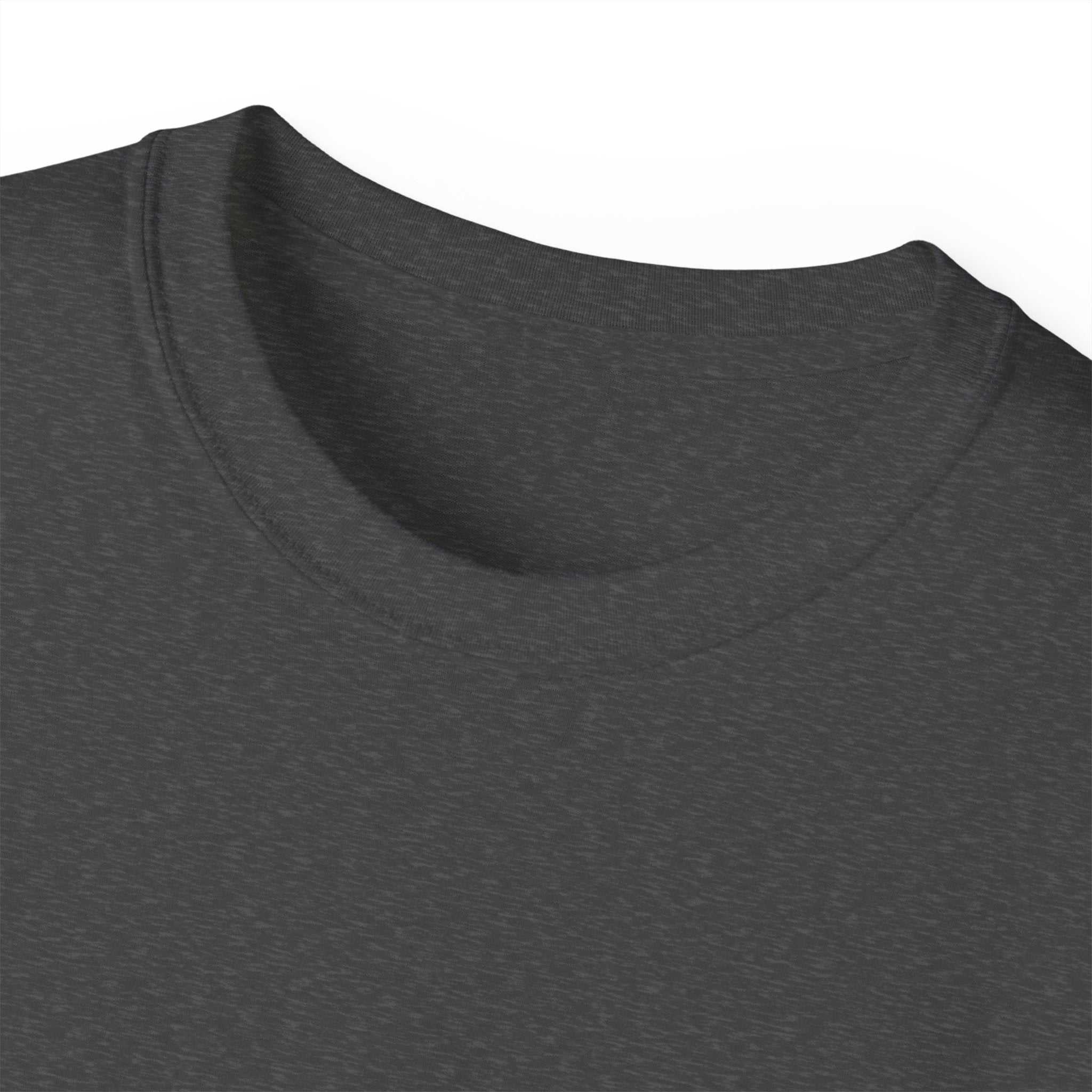 Classic White Cotton Tee - Plain Crewneck Shirt