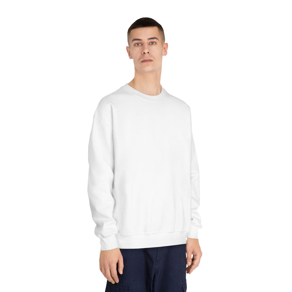 Classic White Crewneck Sweatshirt