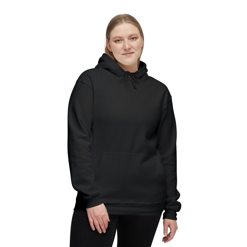 Classic White Hoodie — Made in USA Unisex Hooded Sweatshirt