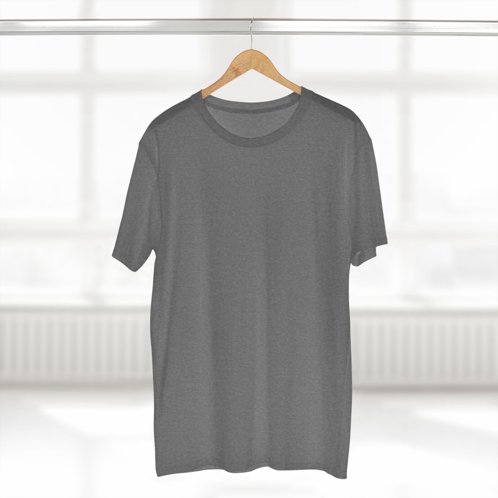 Classic White Tee — Adult Staple Crewneck T-Shirt