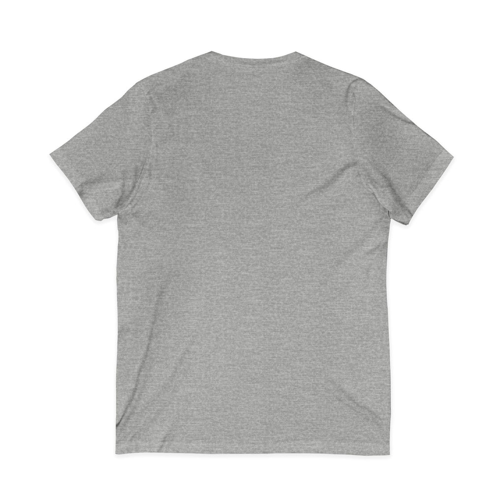 V-Neck Jersey Tee — Classic White Short Sleeve T-Shirt