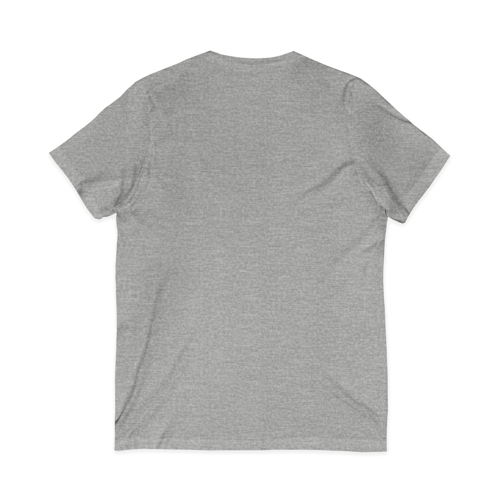 V-Neck Jersey Tee — Classic White Short Sleeve T-Shirt