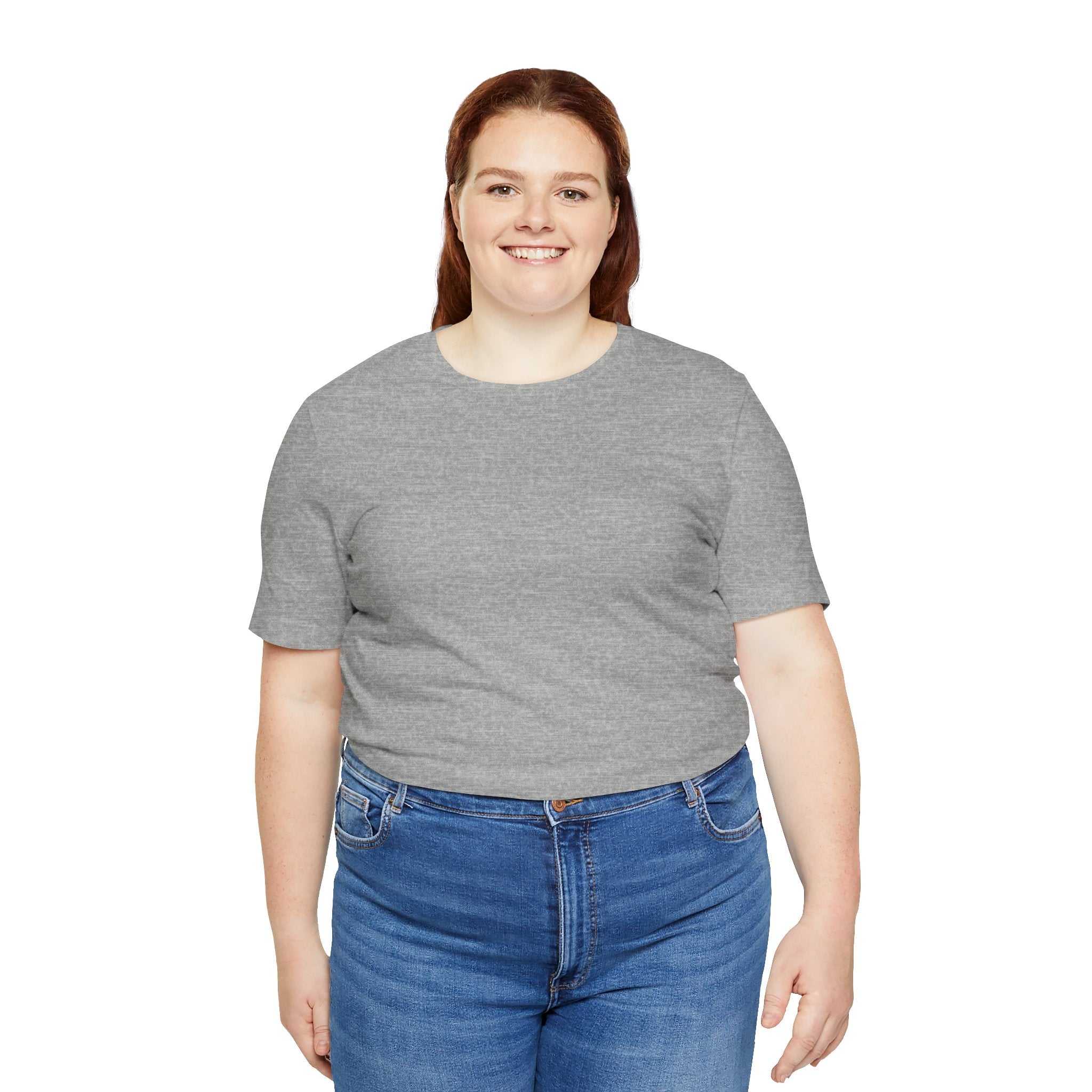 White Short Sleeve Tee — Minimal Classic Crewneck T-Shirt