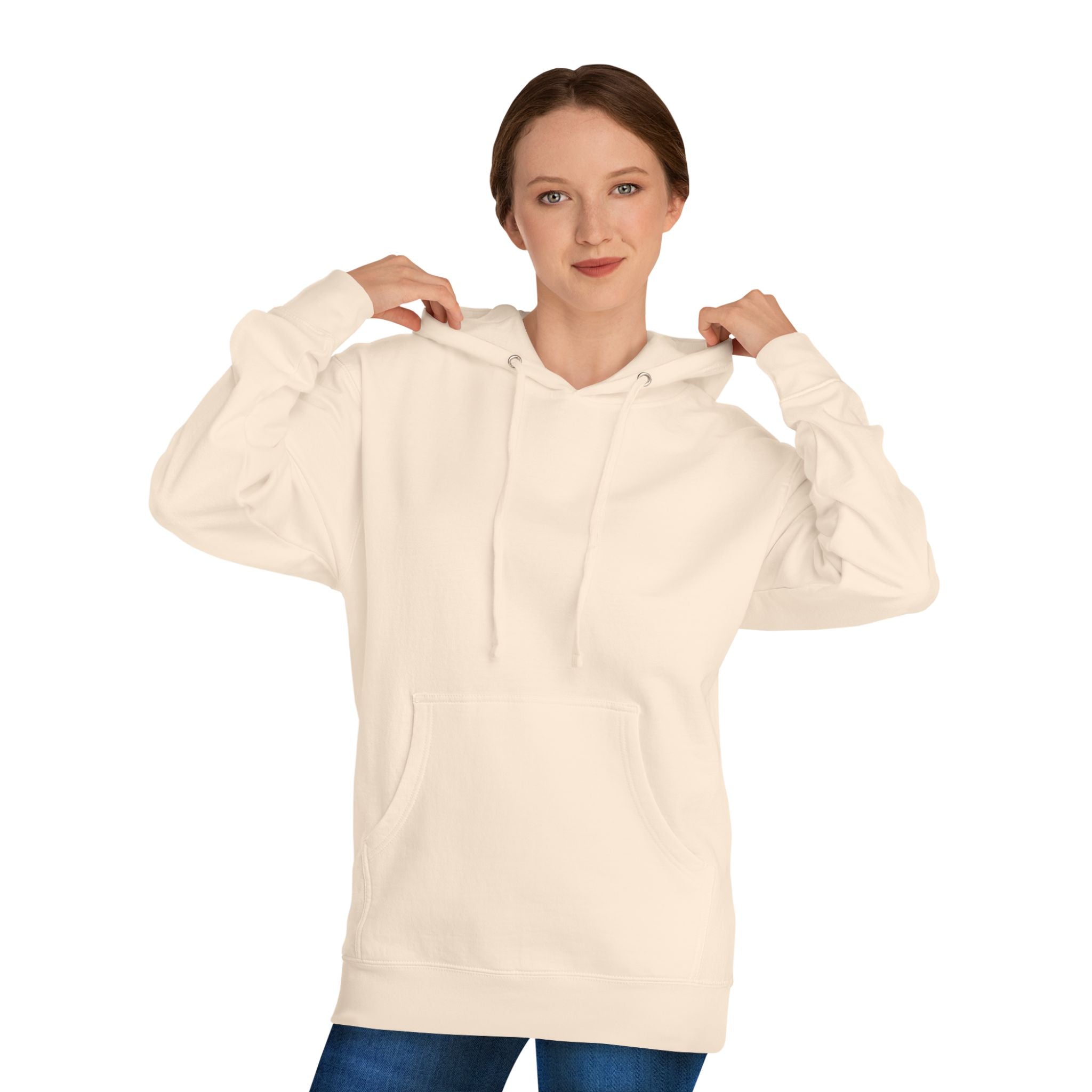 Classic Comfort Hoodie — Plain White Pullover Sweatshirt