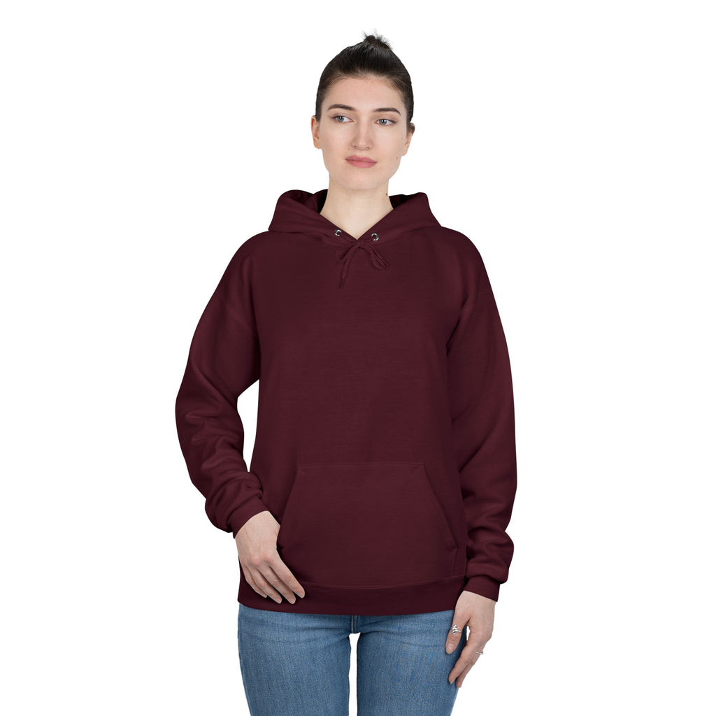 Eco-Friendly White Pullover Hoodie