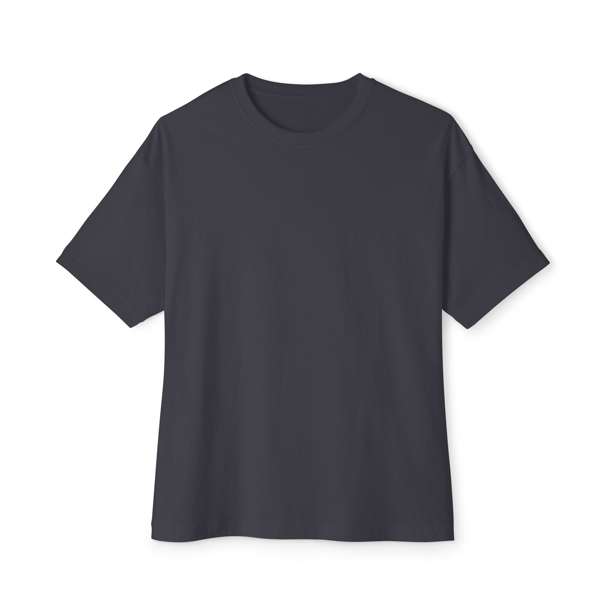 Oversized Boxy Tee — Minimal White Crewneck T-Shirt