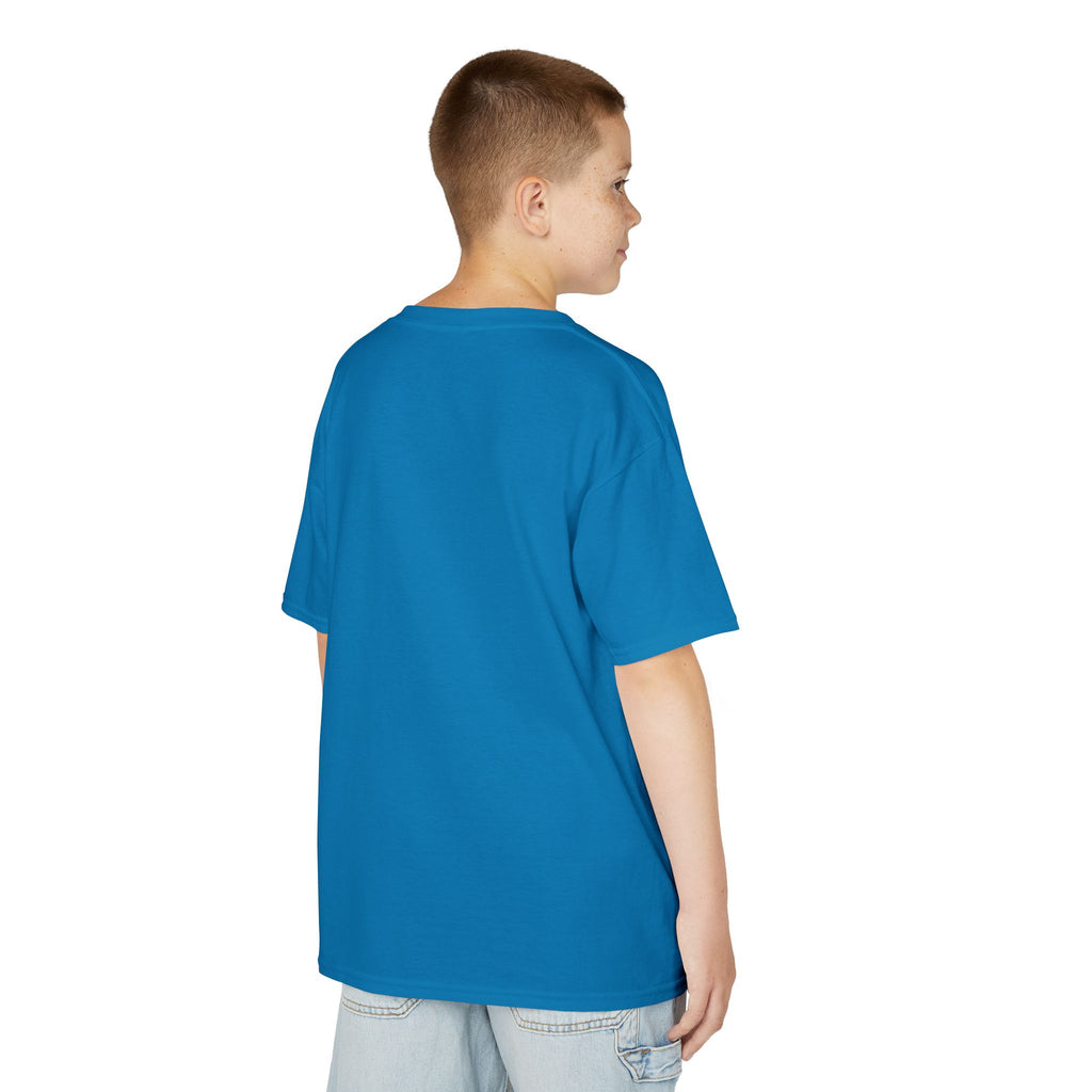 Kids T-Shirt — Plain White Heavy Cotton Tee for Boys & Girls