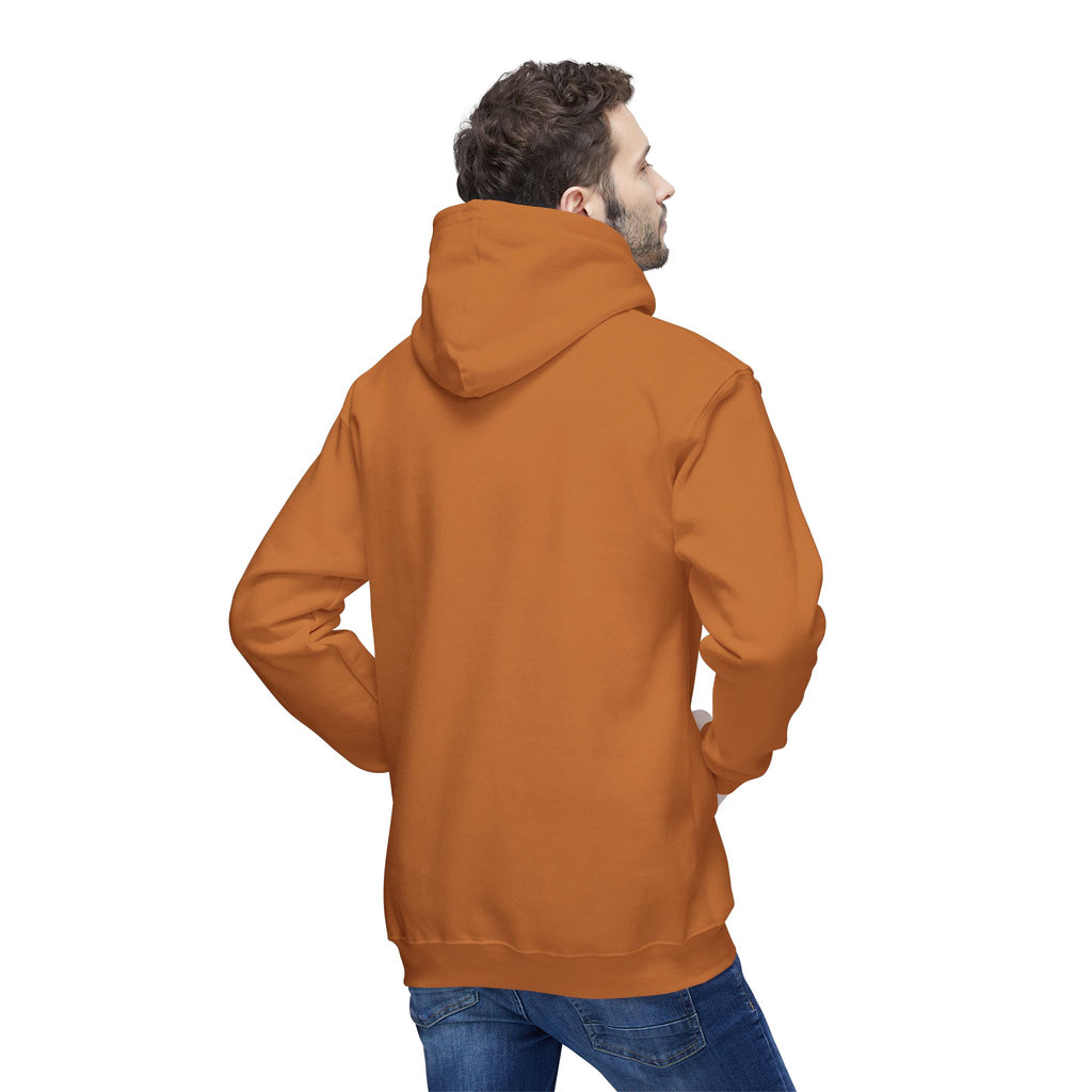 Classic White Hoodie — Made in USA Unisex Hooded Sweatshirt