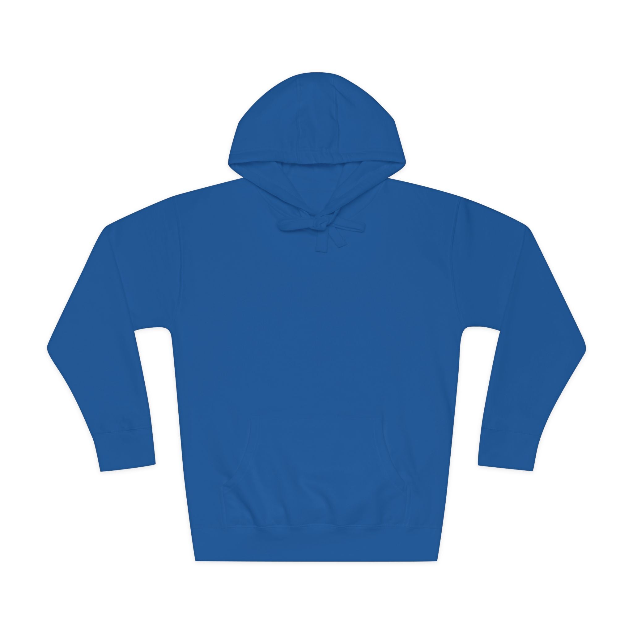 White Fleece Hoodie – Minimal Classic Pullover Hooded Sweatshirt