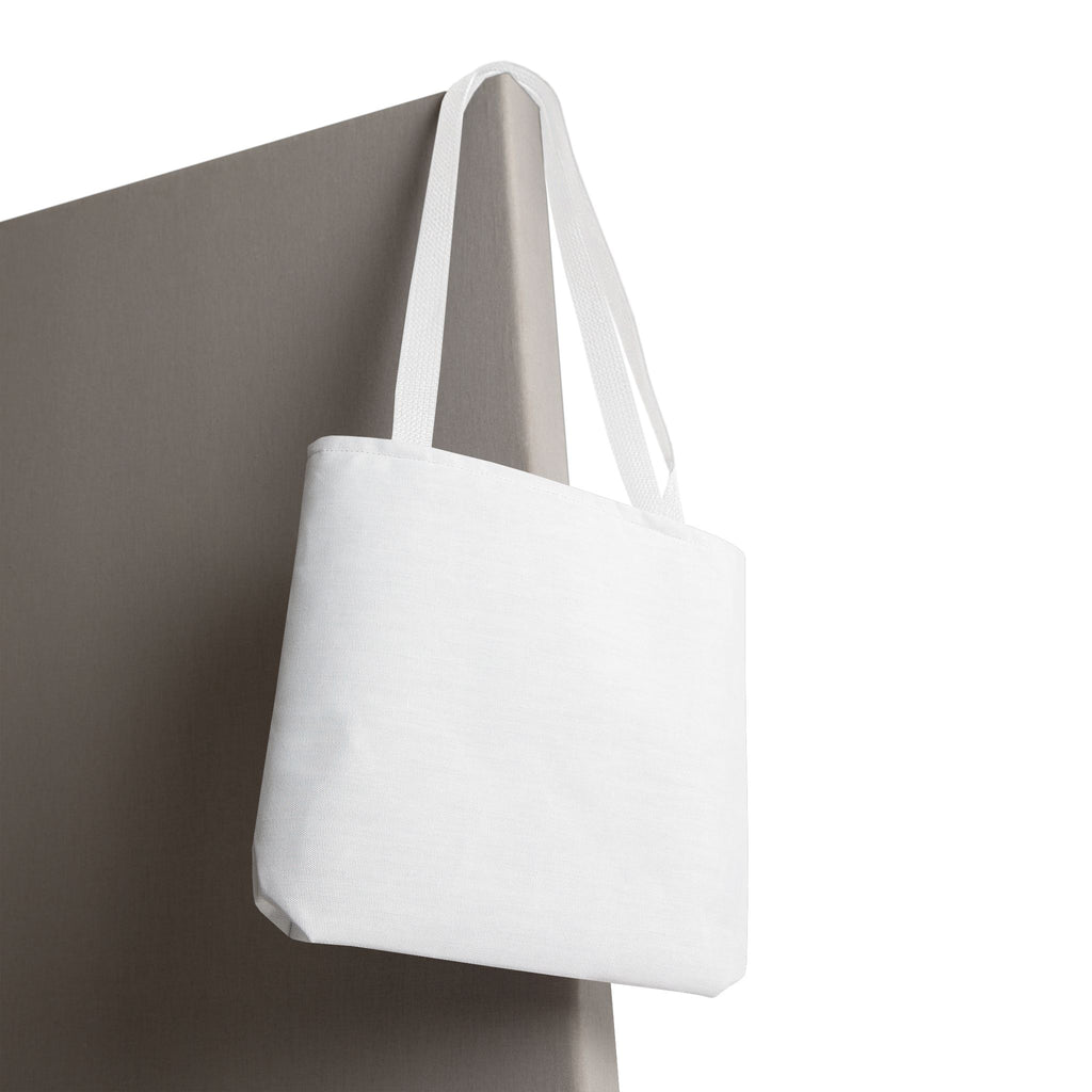 Custom All-Over Print Tote Bag — Blank White Canvas Shoulder Tote