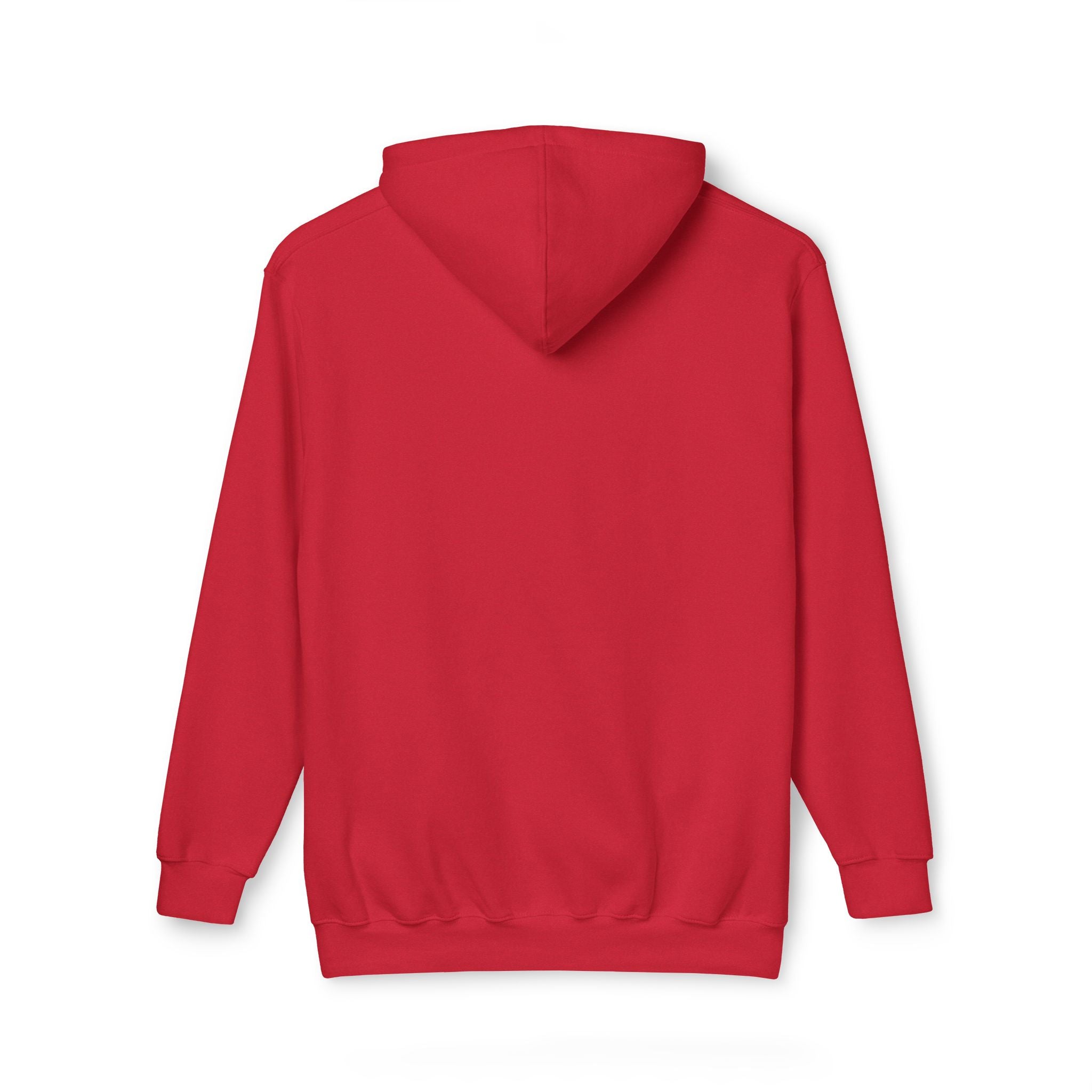 Classic White Hoodie — Made in USA Unisex Hooded Sweatshirt