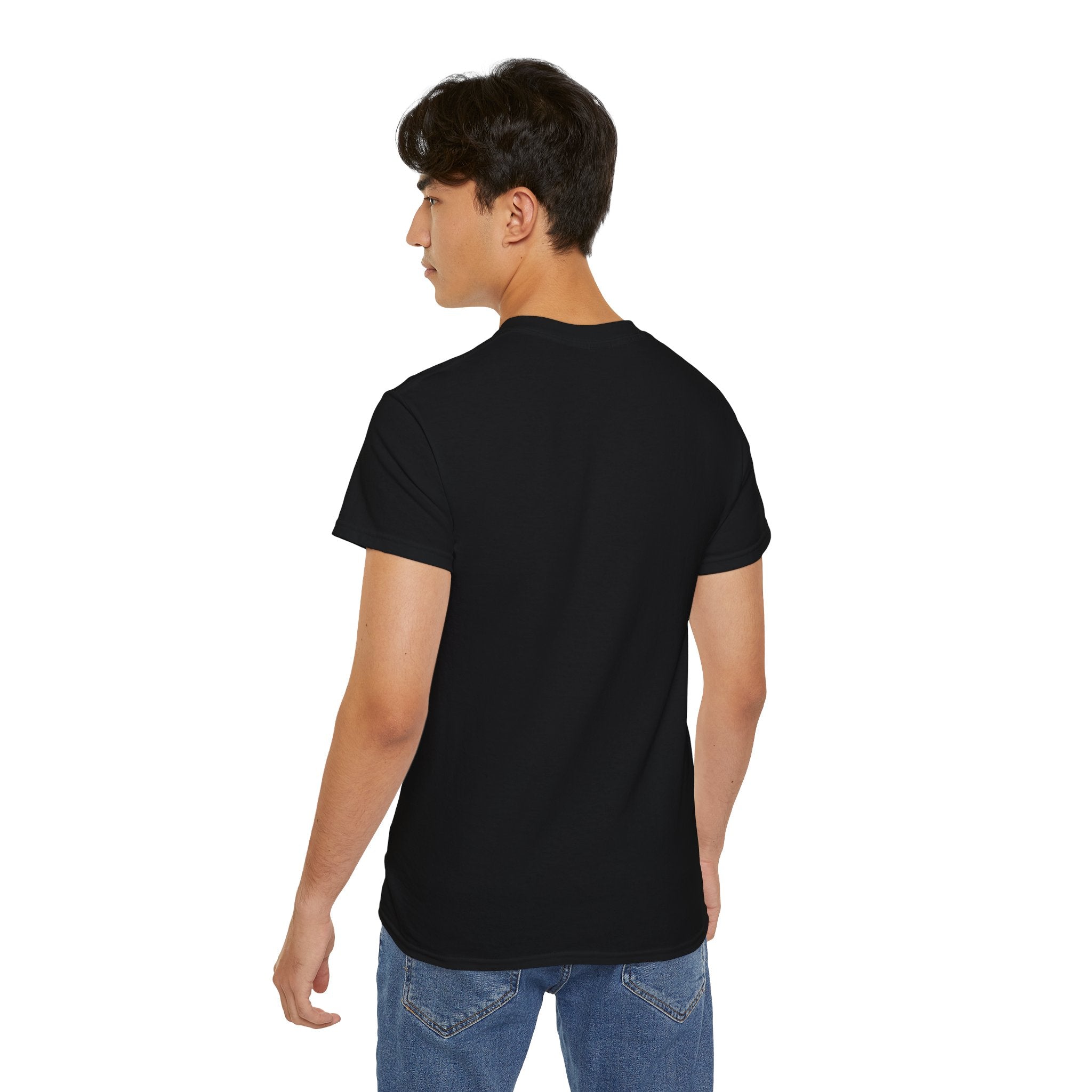 Classic White Cotton Tee - Plain Crewneck Shirt