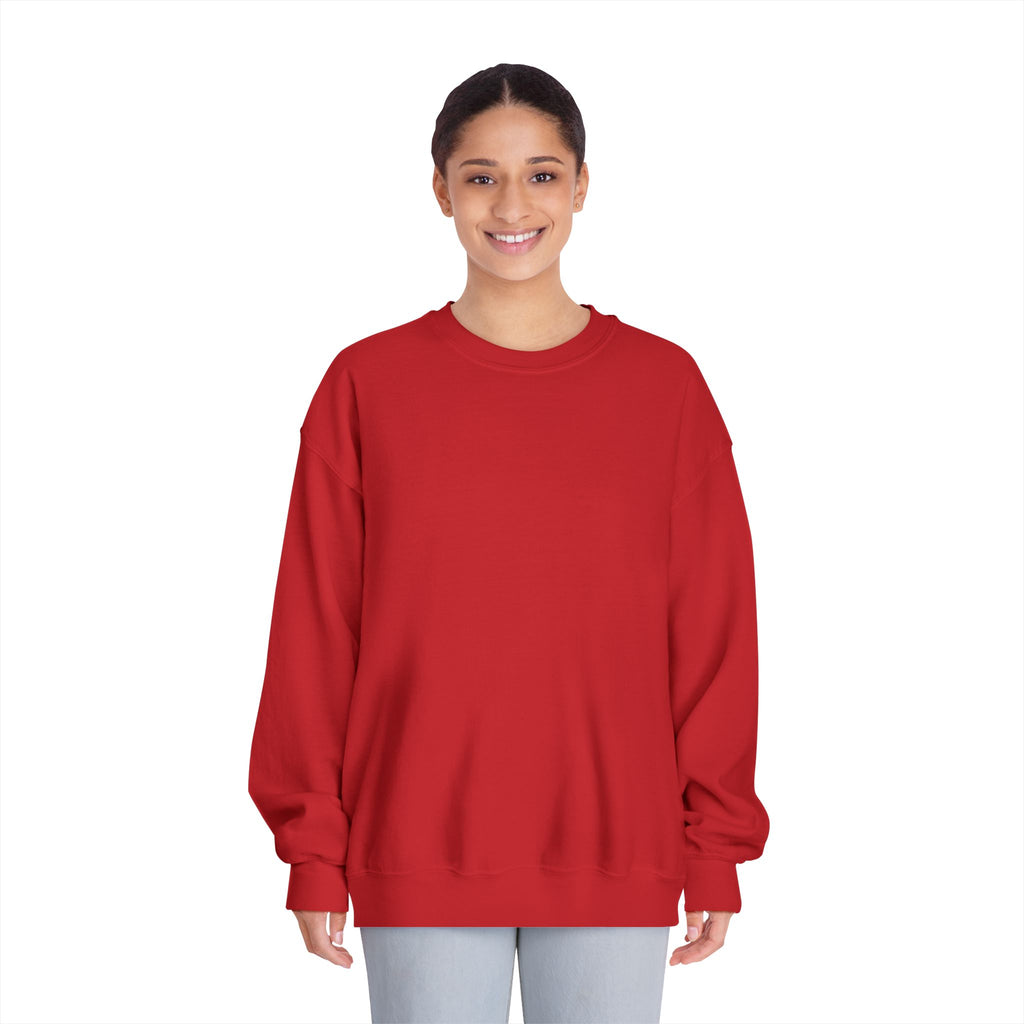 Classic White Crewneck Sweatshirt