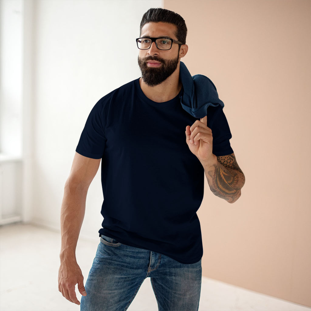 Classic White Tee — Adult Staple Crewneck T-Shirt