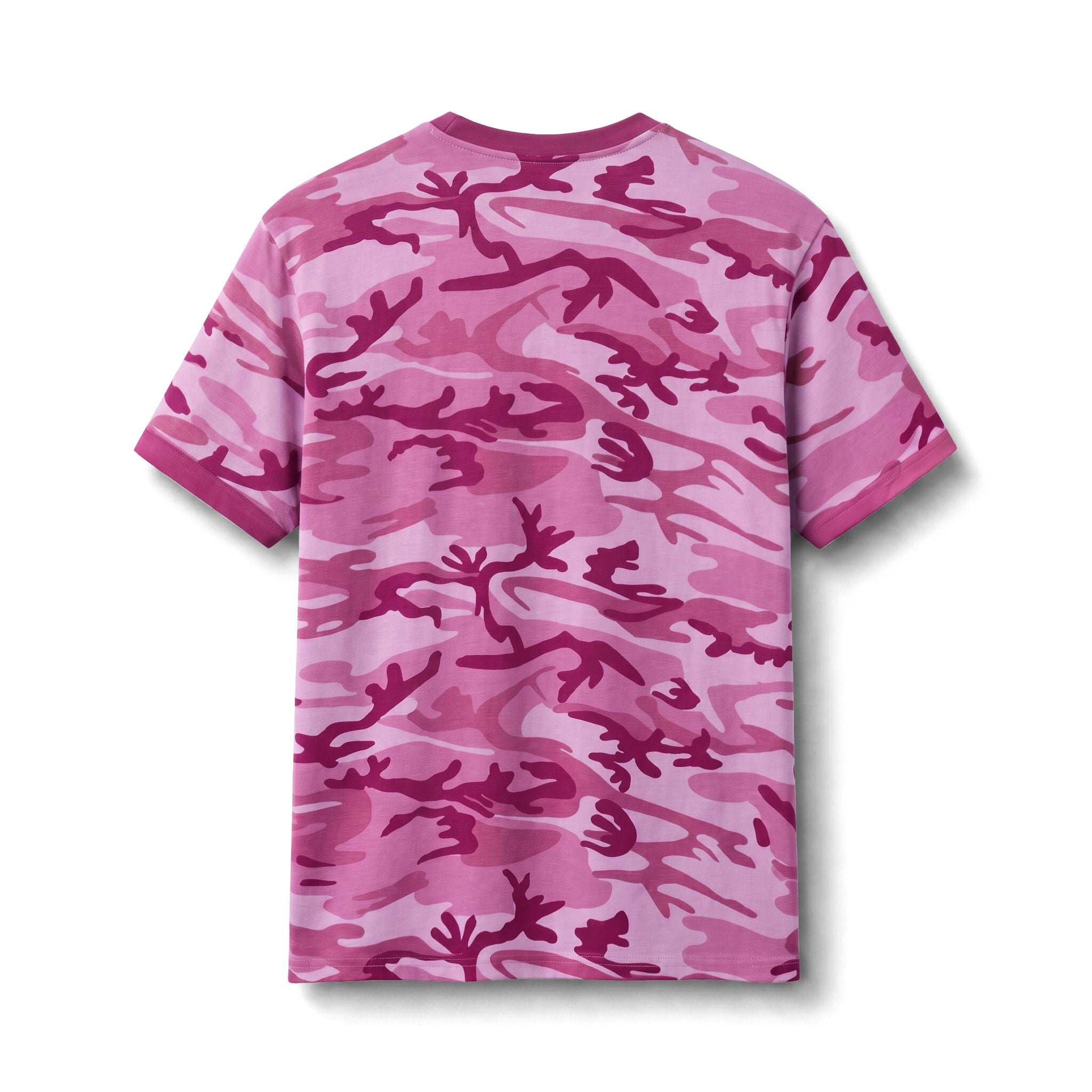 Camo Cotton Tee — Classic Green Woodland Camouflage Short-Sleeve Shirt