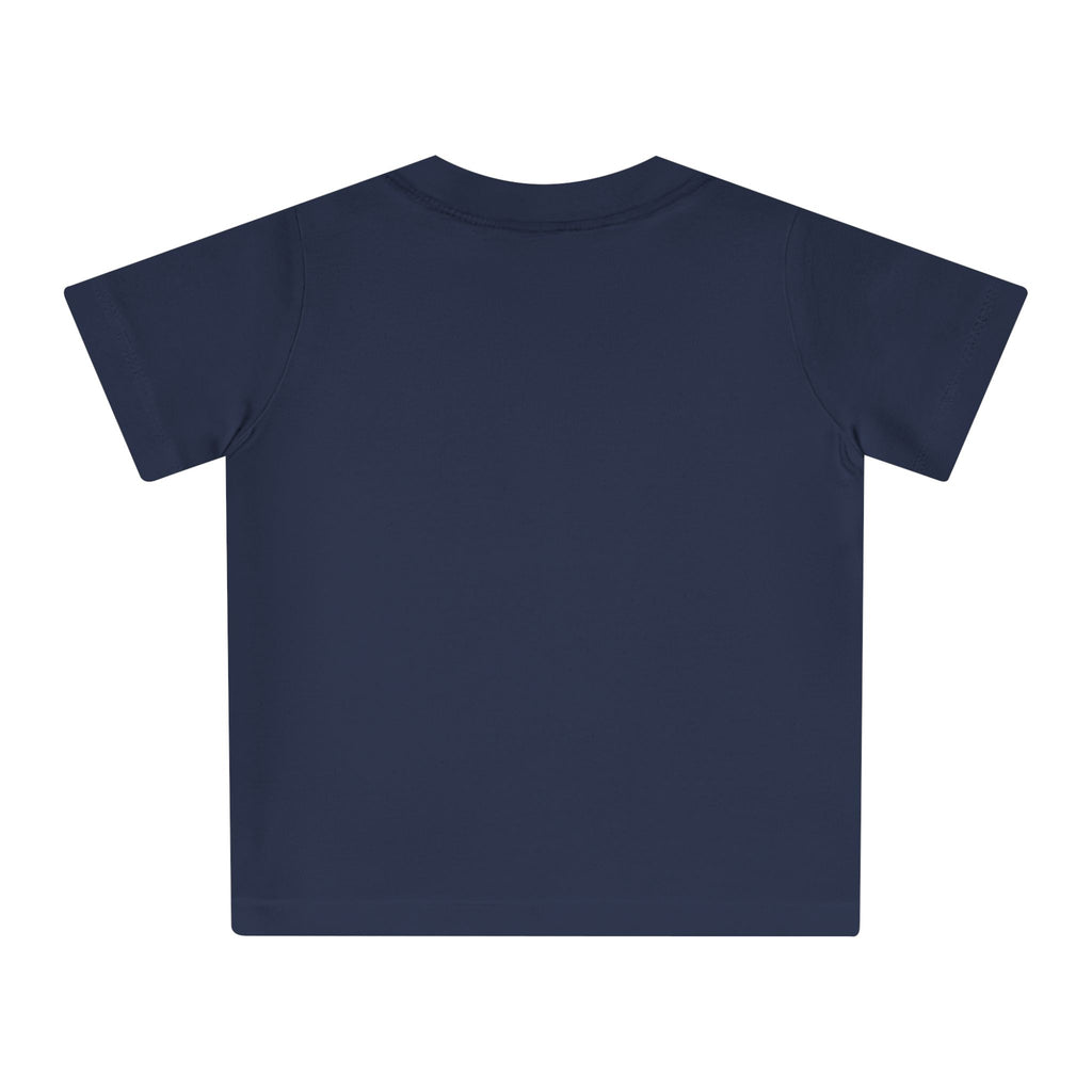 Cute Plain Baby T-Shirt — Soft White Infant Tee
