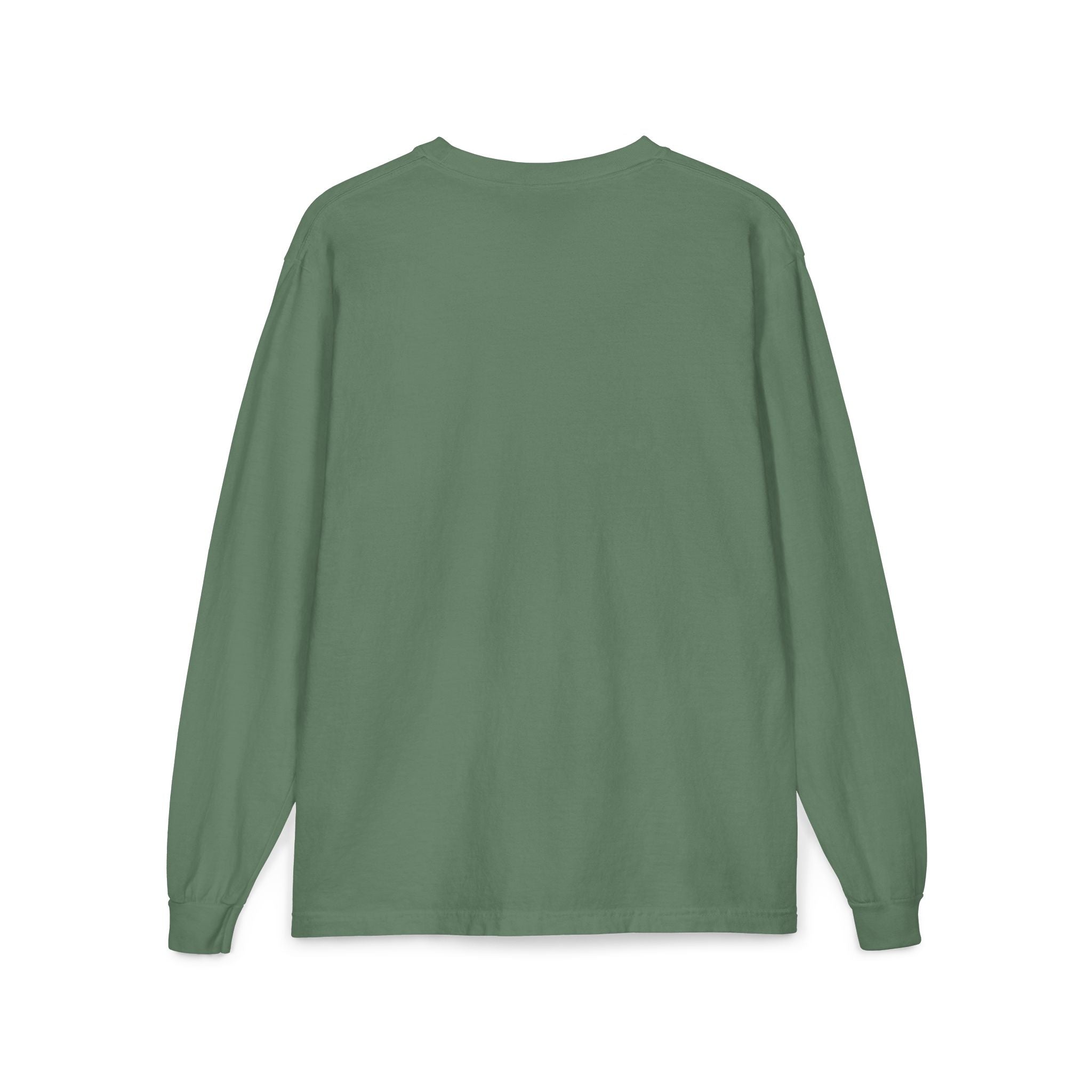 Long Sleeve Pocket Tee — Classic White Cotton Shirt