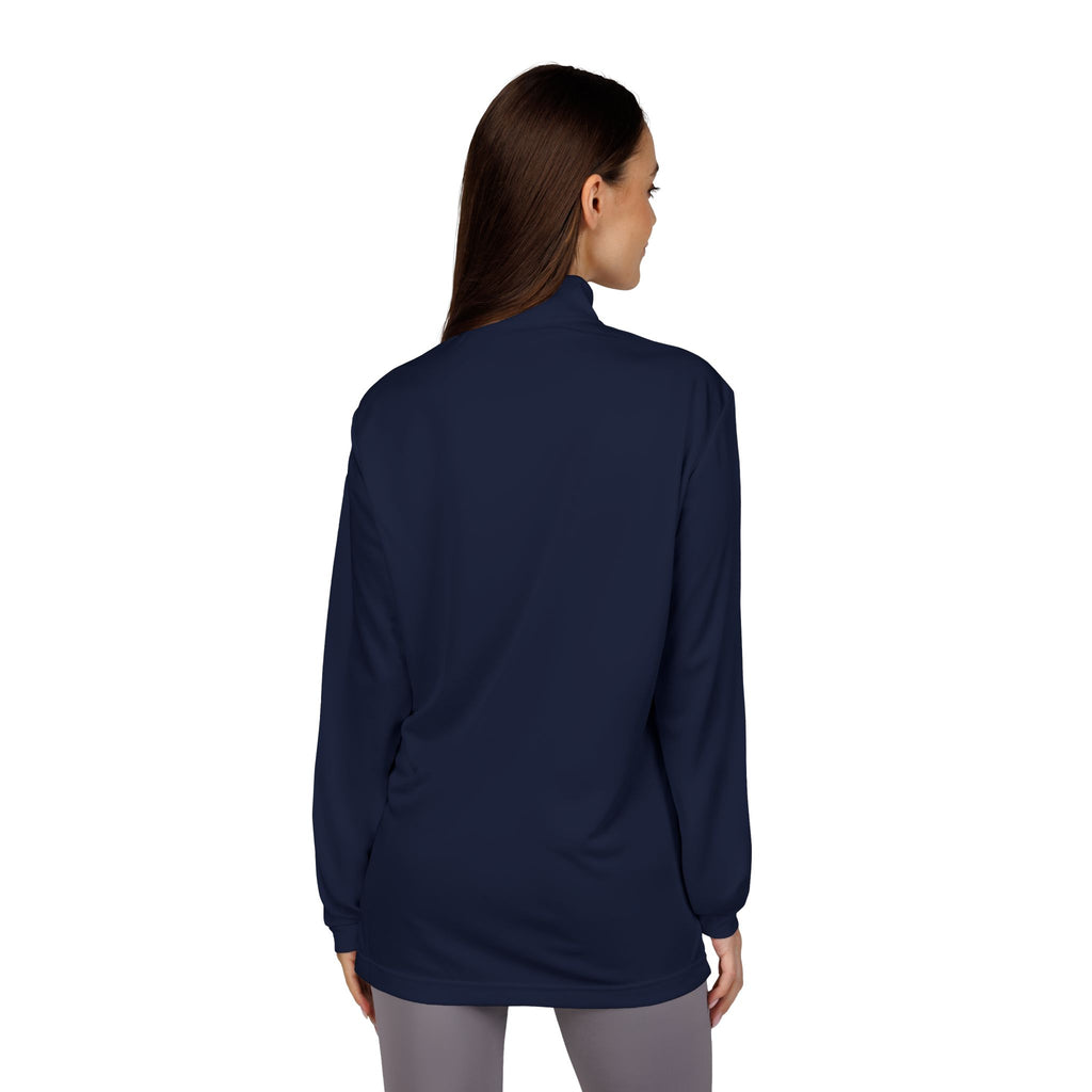 Adidas Quarter-Zip Pullover – Embroidered Performance Top