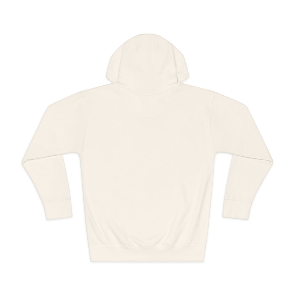 White Fleece Hoodie – Minimal Classic Pullover Hooded Sweatshirt
