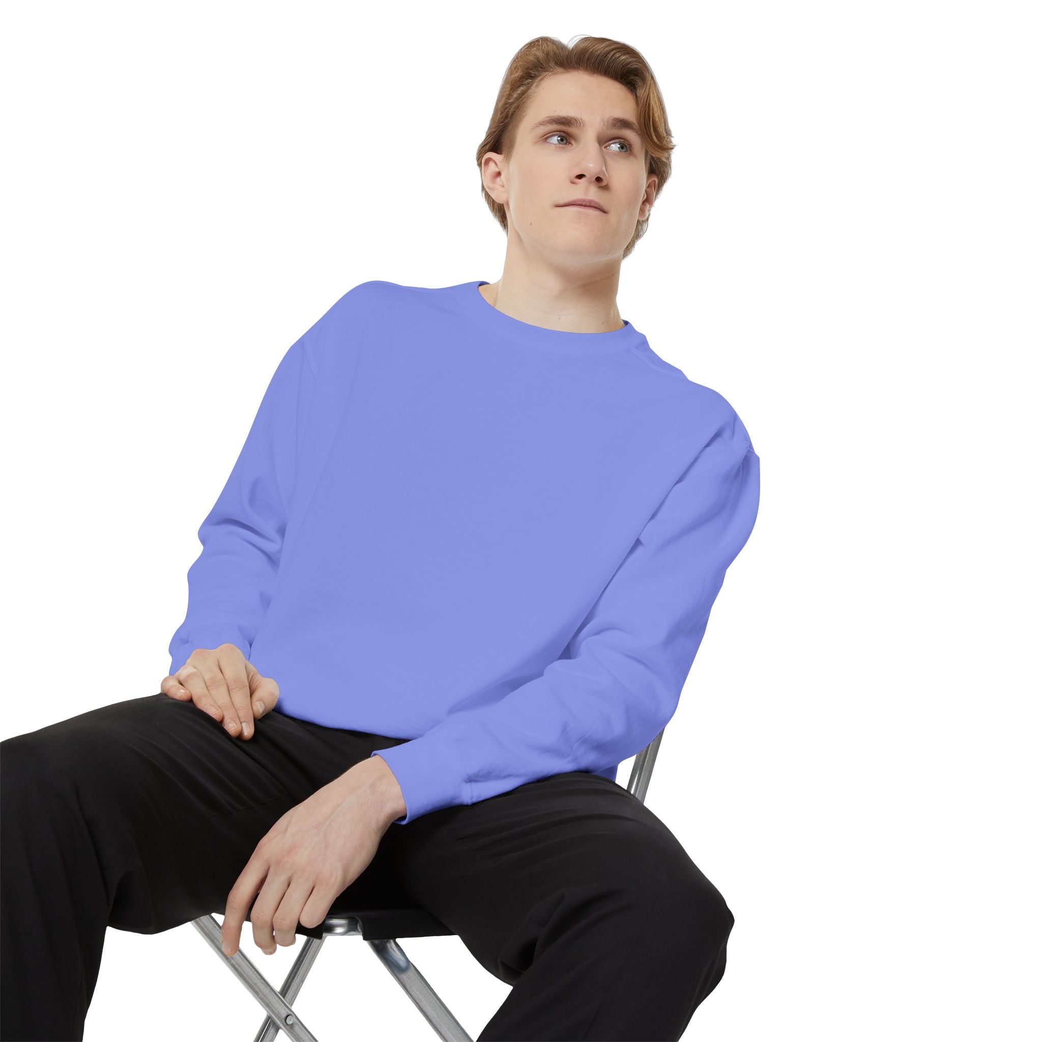 Classic Crewneck Sweatshirt — Lightweight Garment-Dyed Pullover
