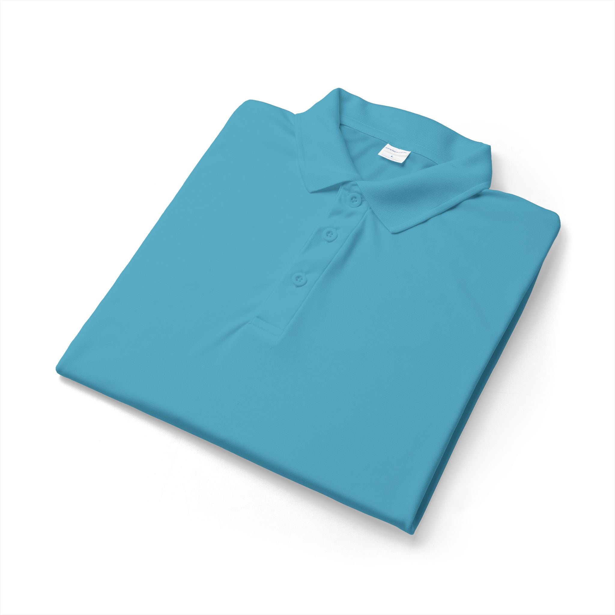 Men's White Performance Polo Shirt - Moisture-Wicking Sport-Tek Style