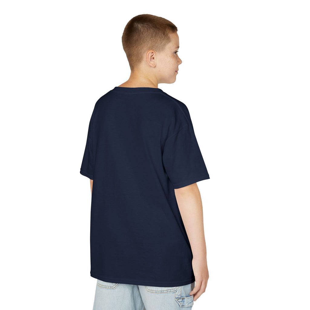 Kids T-Shirt — Plain White Heavy Cotton Tee for Boys & Girls