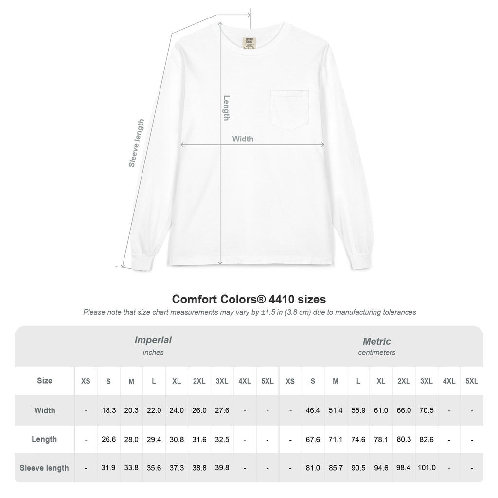 Long Sleeve Pocket Tee — Classic White Cotton Shirt