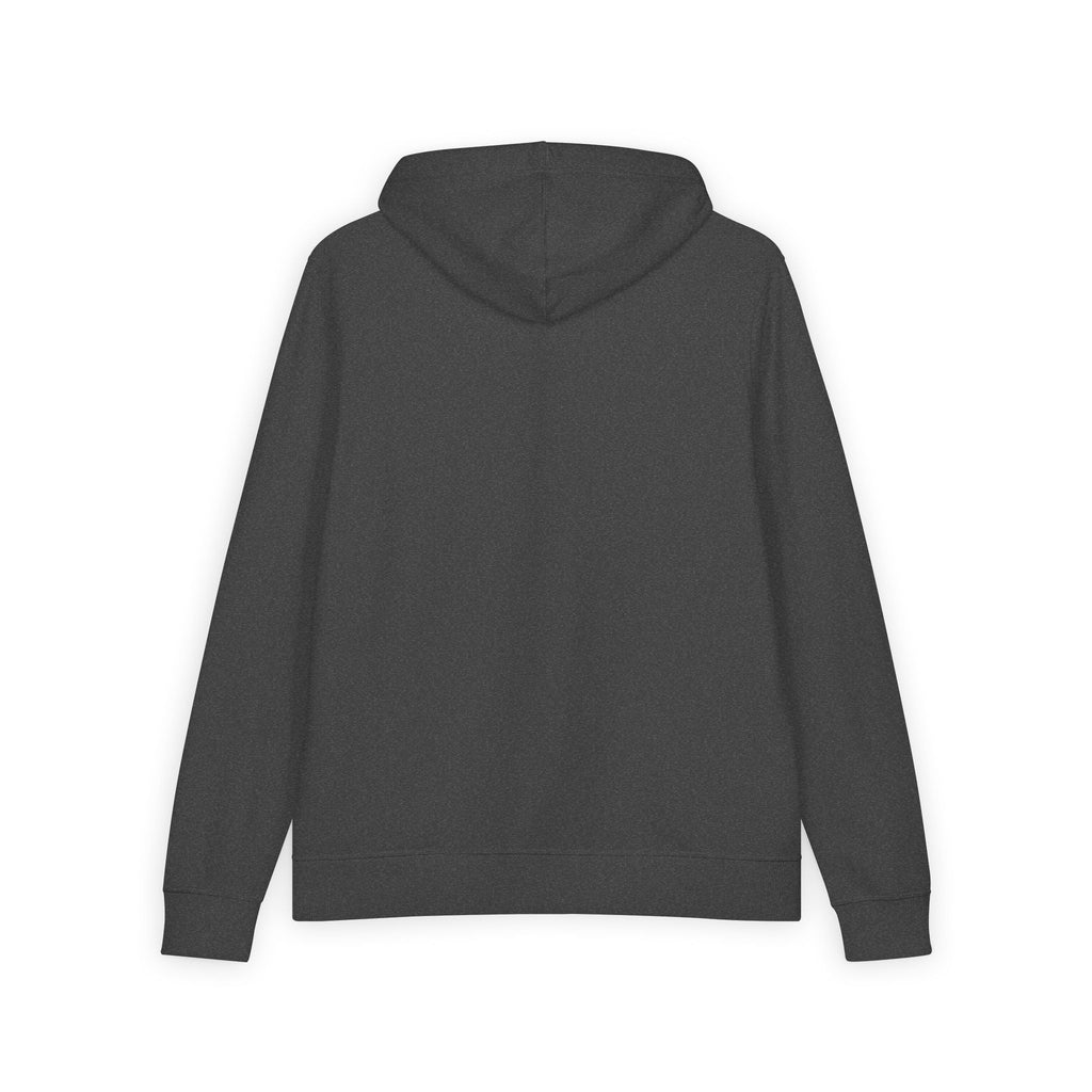 Men's Full-Zip Hoodie — Classic White Re-Fleece Zip-Up