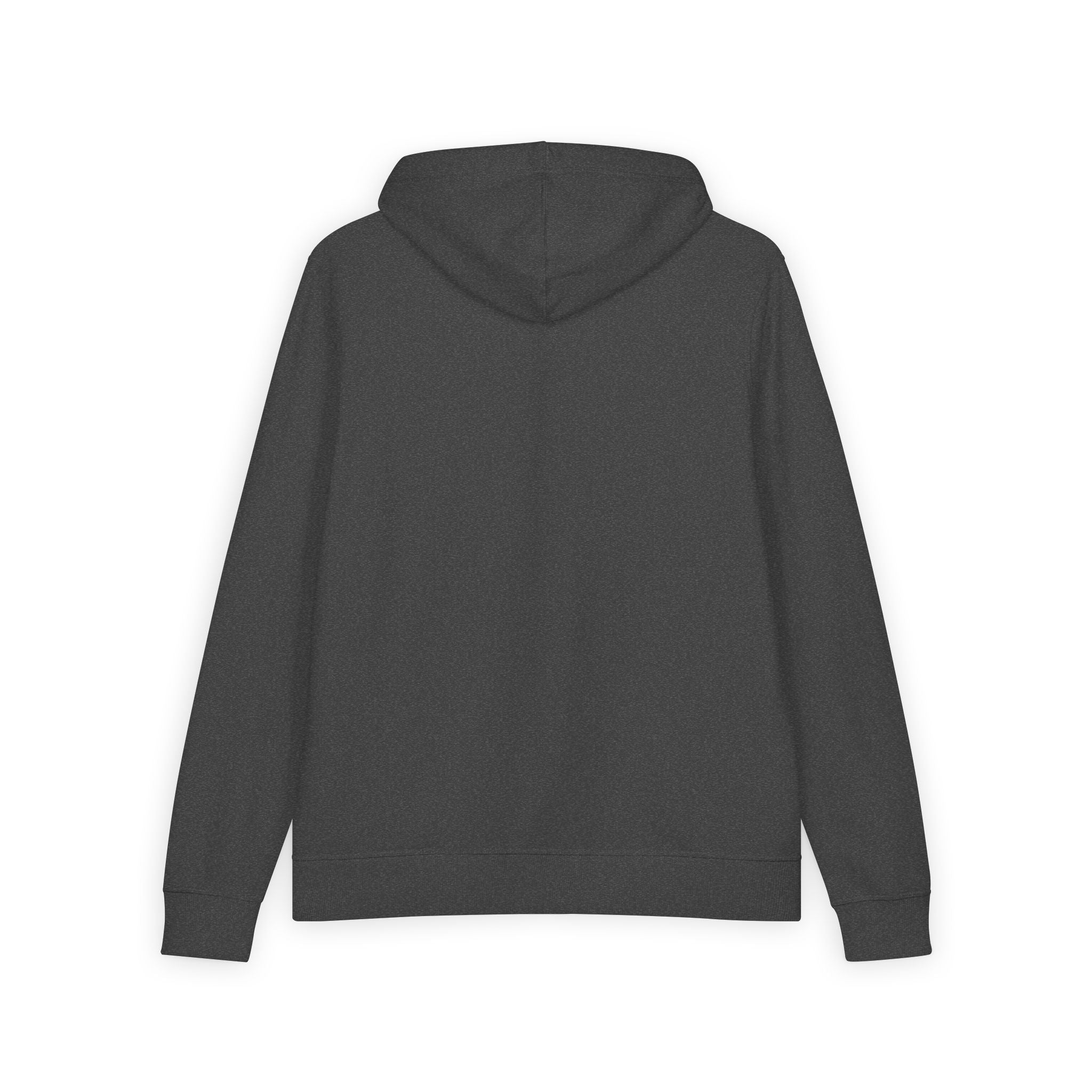 Men's Full-Zip Hoodie — Classic White Re-Fleece Zip-Up