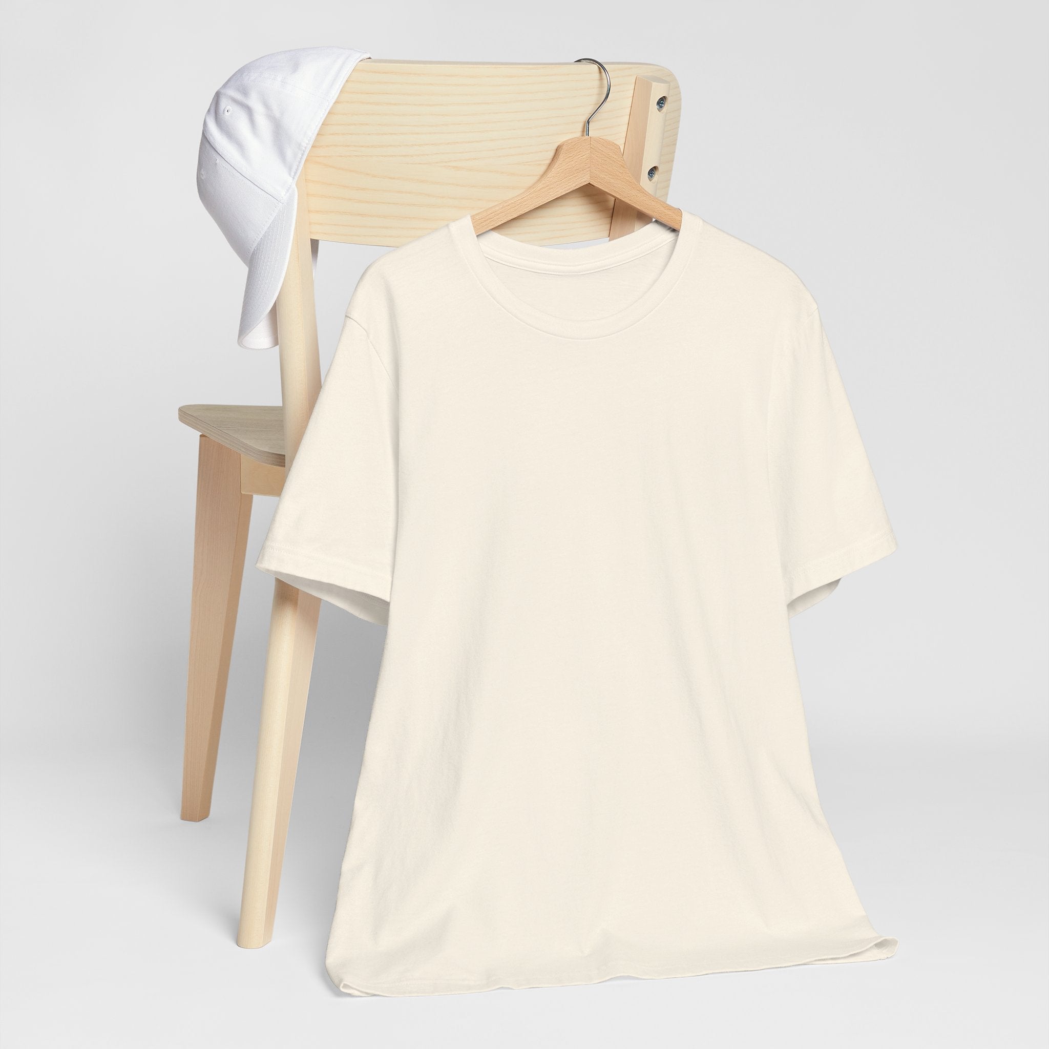 Classic White Tee — Unisex Jersey Short Sleeve T-Shirt
