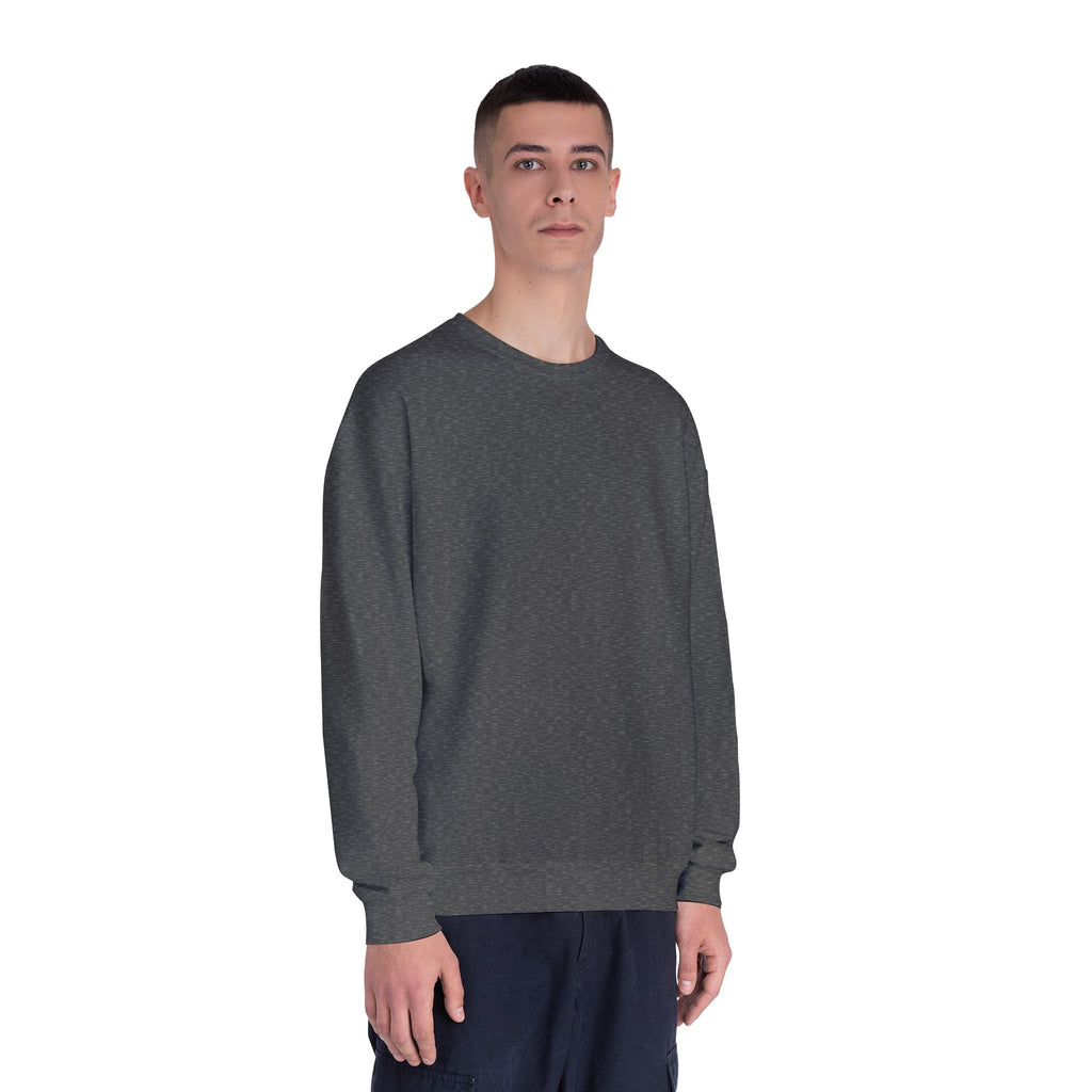 Classic White Crewneck Sweatshirt — Unisex Pullover
