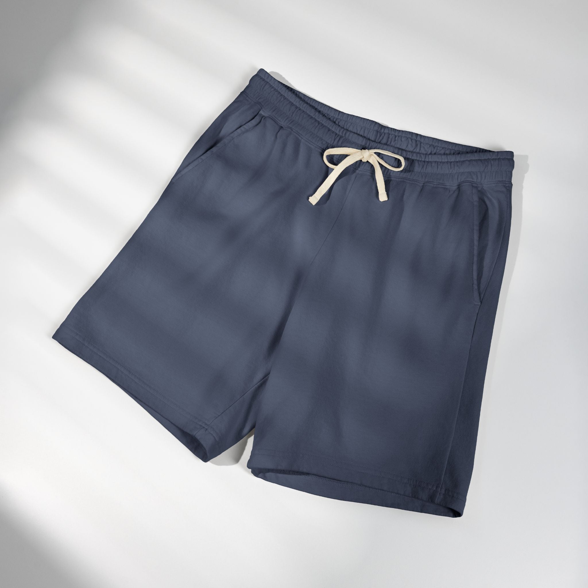 Lightweight Garment-Dyed Fleece Sweat Shorts