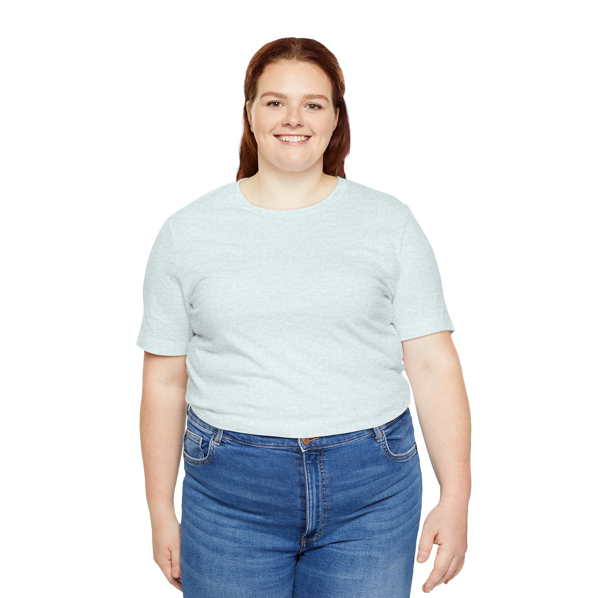 Classic White Tee — Unisex Jersey Short Sleeve T-Shirt