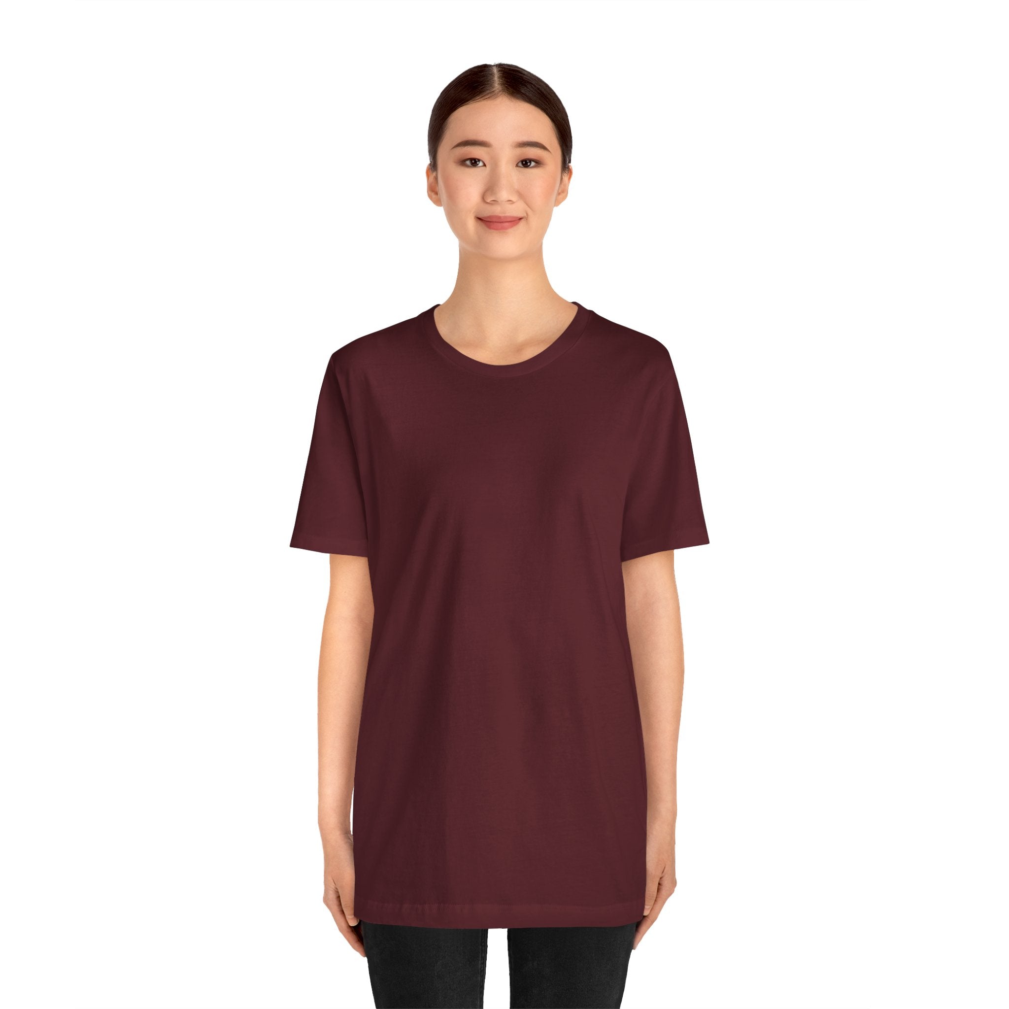 White Short Sleeve Tee — Minimal Classic Crewneck T-Shirt