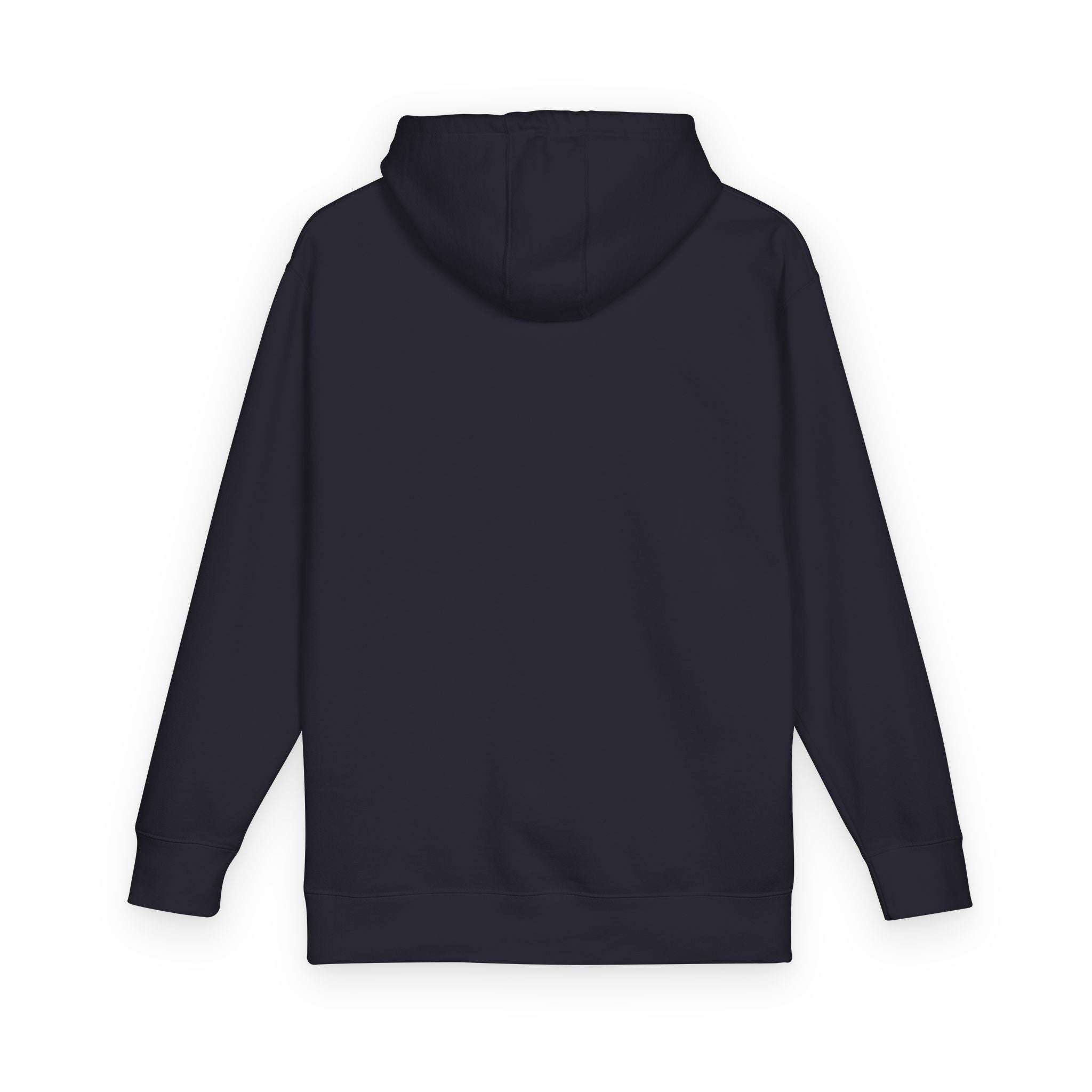 White Fleece Hoodie – Minimal Classic Pullover Hooded Sweatshirt
