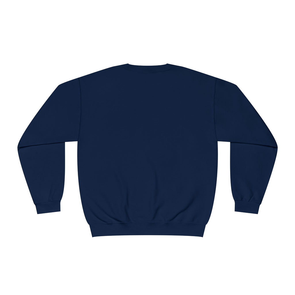Classic White Crewneck Sweatshirt — Unisex Pullover