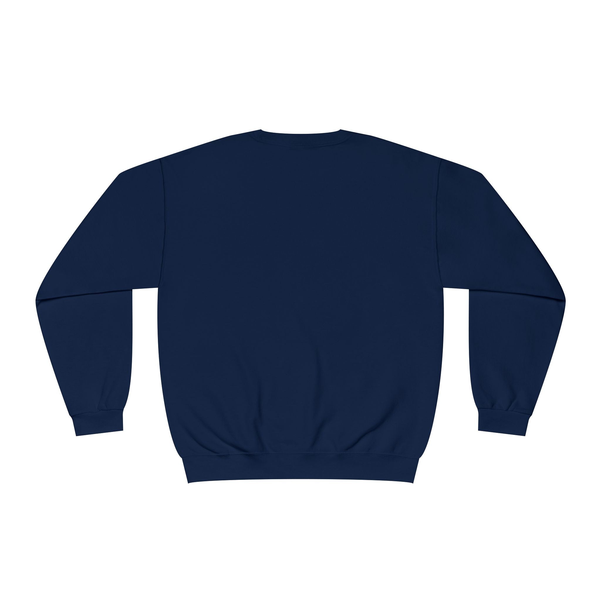Classic White Crewneck Sweatshirt — Unisex Pullover