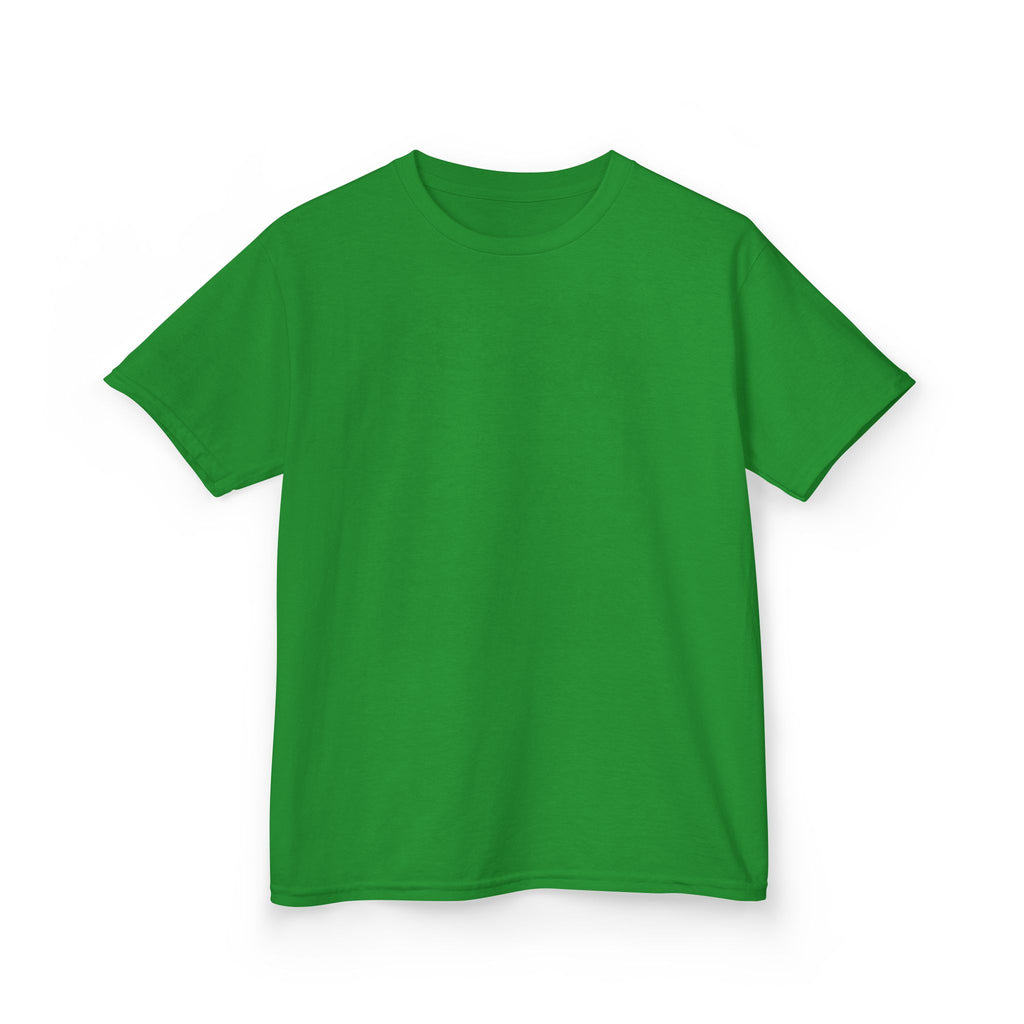 Kids T-Shirt — Plain White Heavy Cotton Tee for Boys & Girls