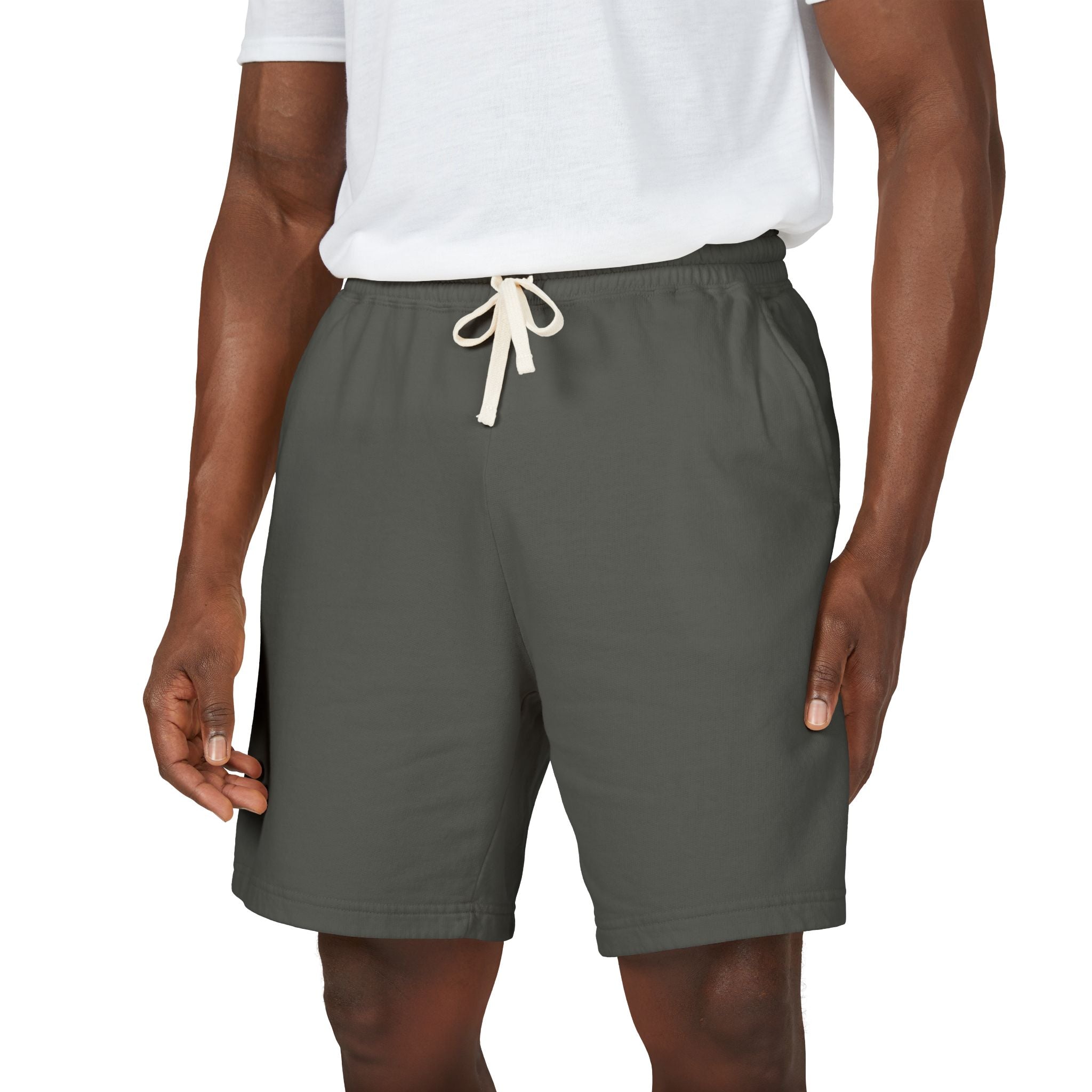 Unisex Garment-Dyed Lightweight Fleece Sweat Shorts