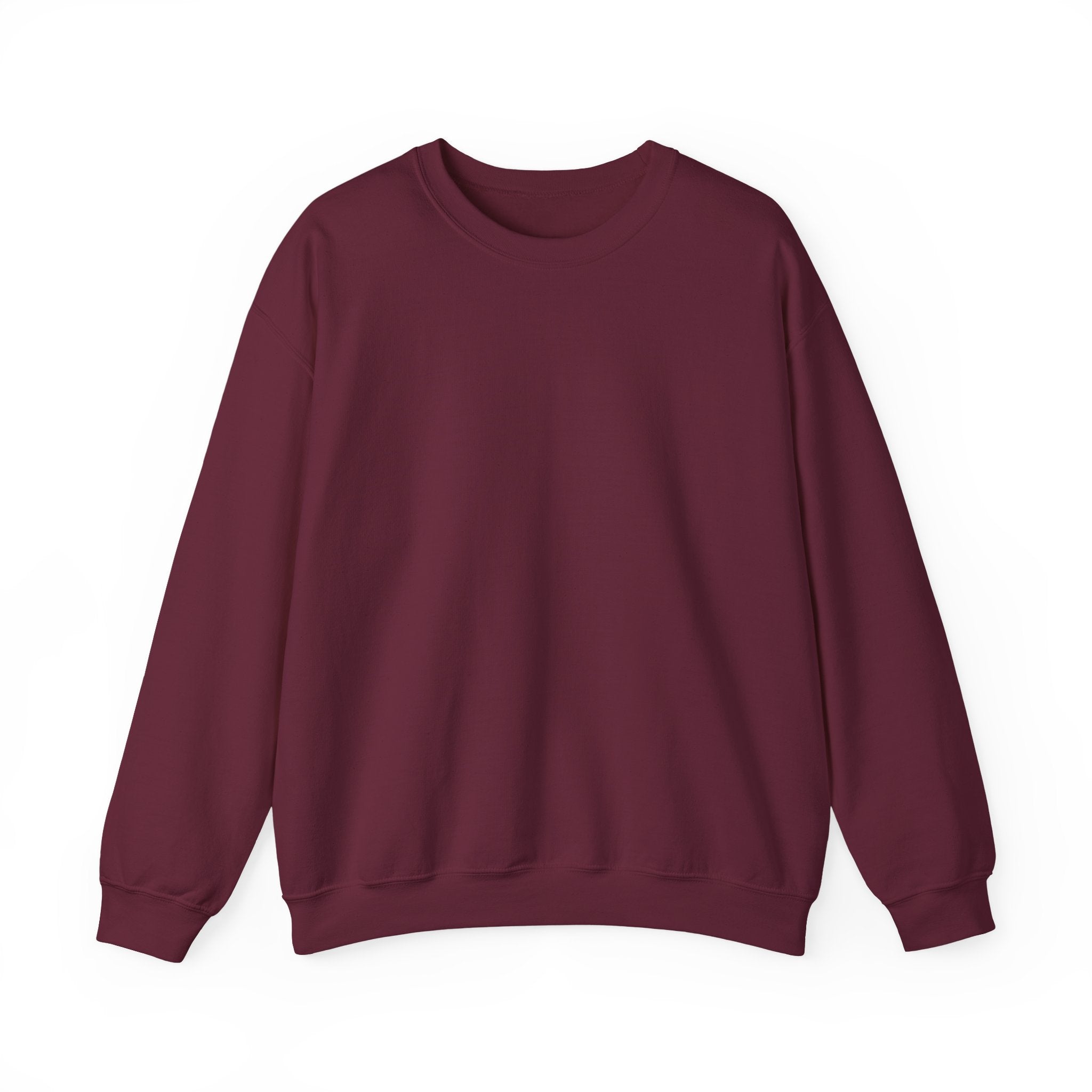 Classic White Crewneck Sweatshirt