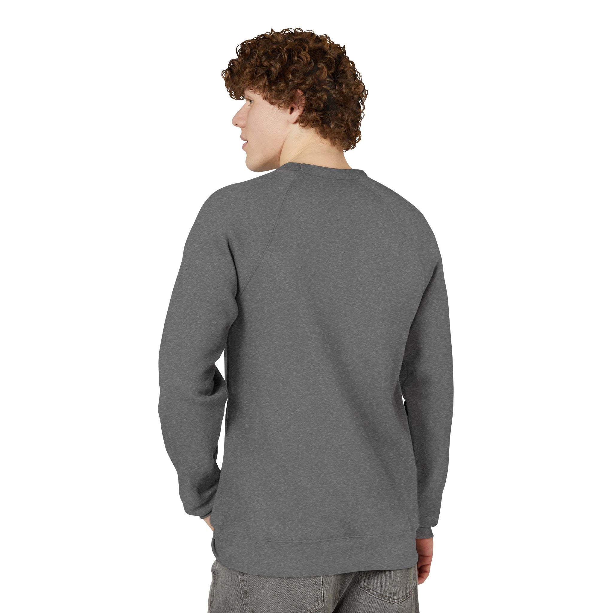 Classic Black Raglan Sweatshirt