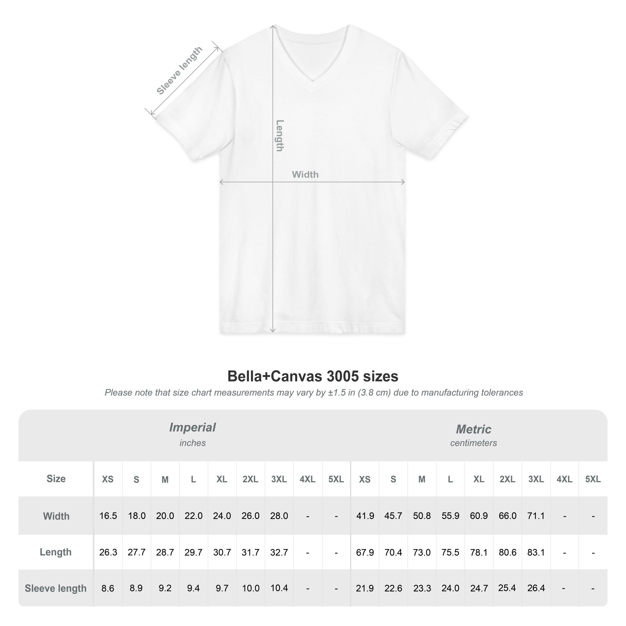 V-Neck Jersey Tee — Classic White Short Sleeve T-Shirt
