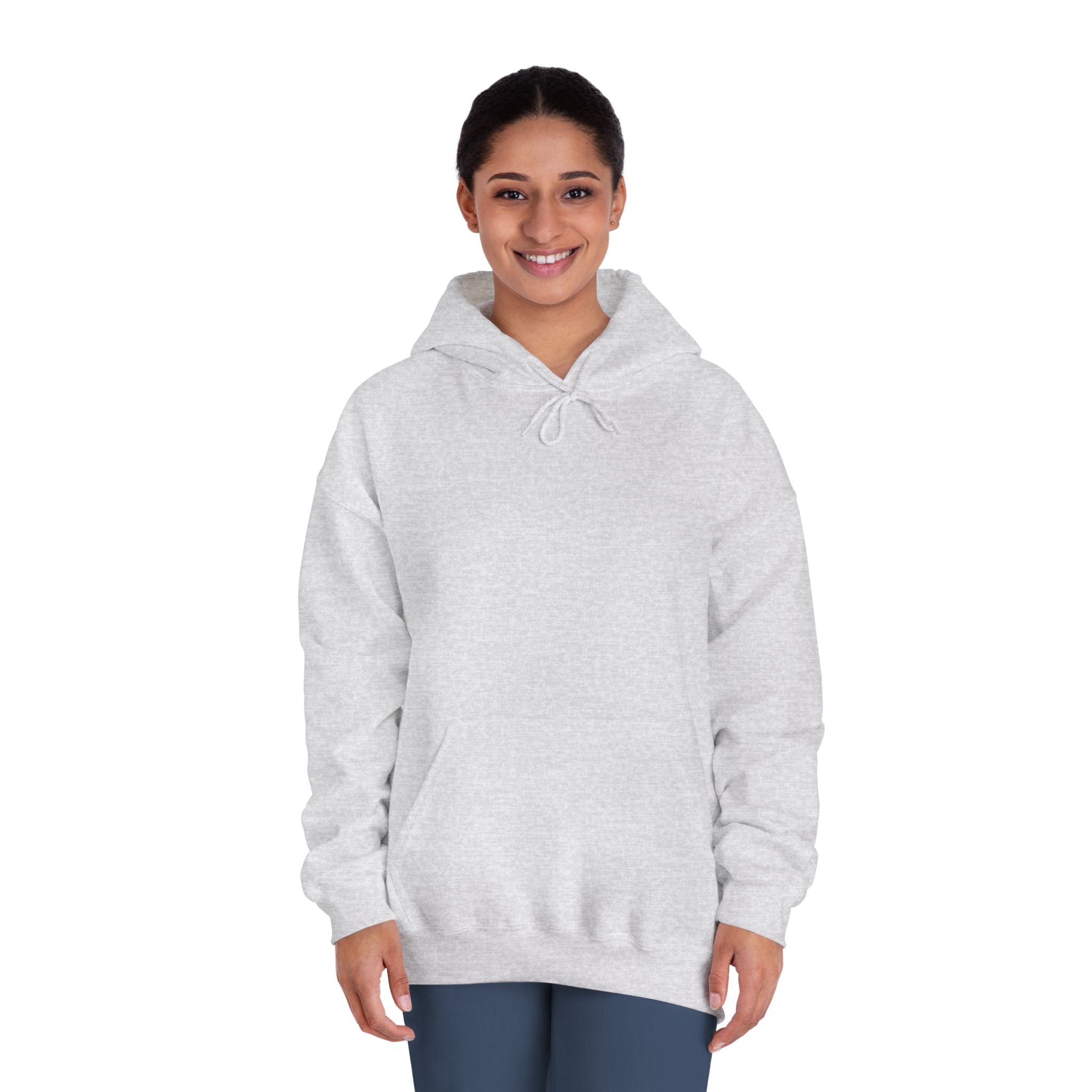 Blank White Hooded Sweatshirt