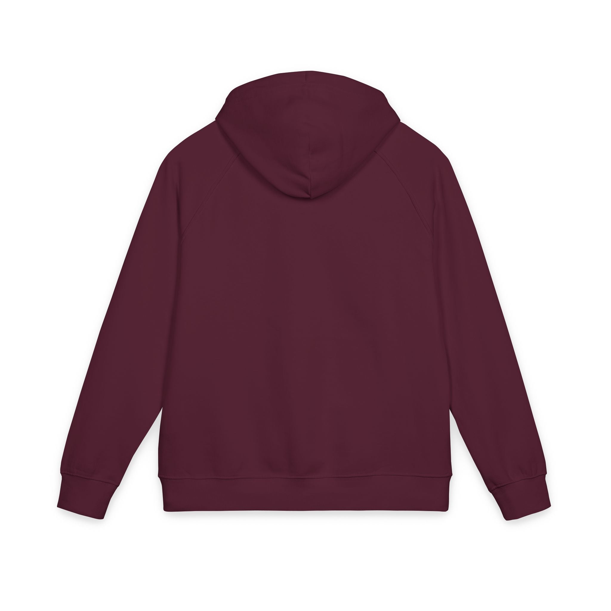 Eco Raglan Hoodie — Embroidered Sustainable Pullover