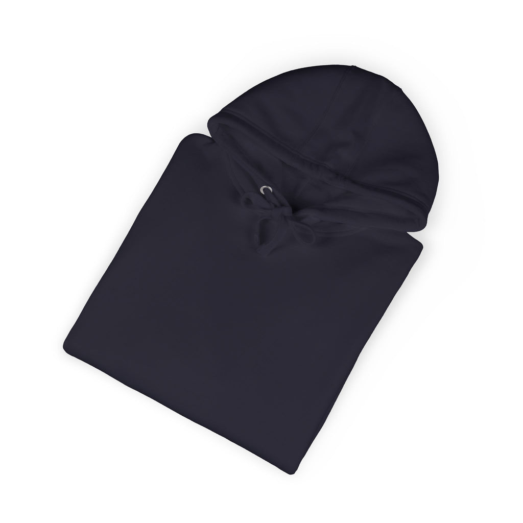 White Fleece Hoodie – Minimal Classic Pullover Hooded Sweatshirt