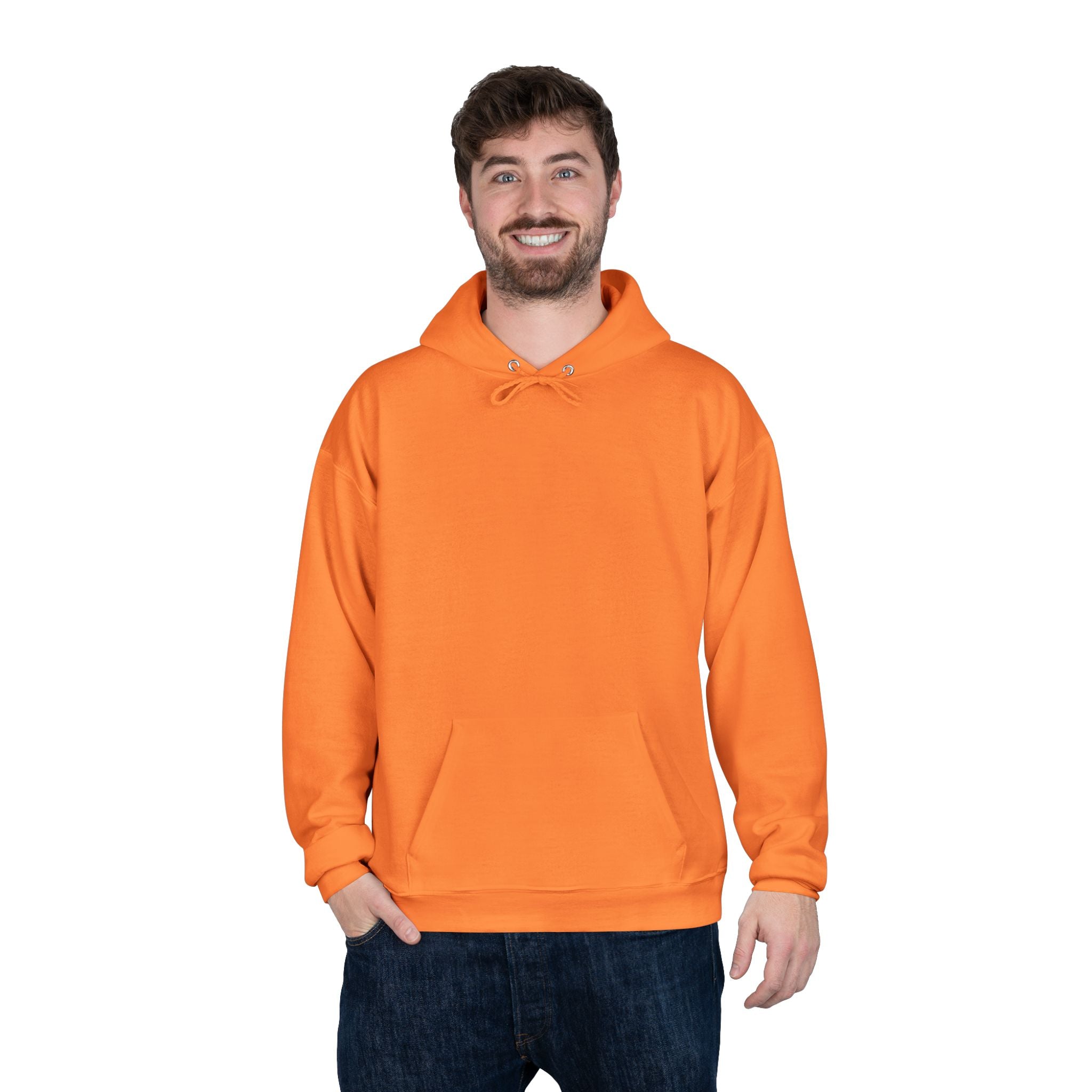 Eco-Friendly White Pullover Hoodie