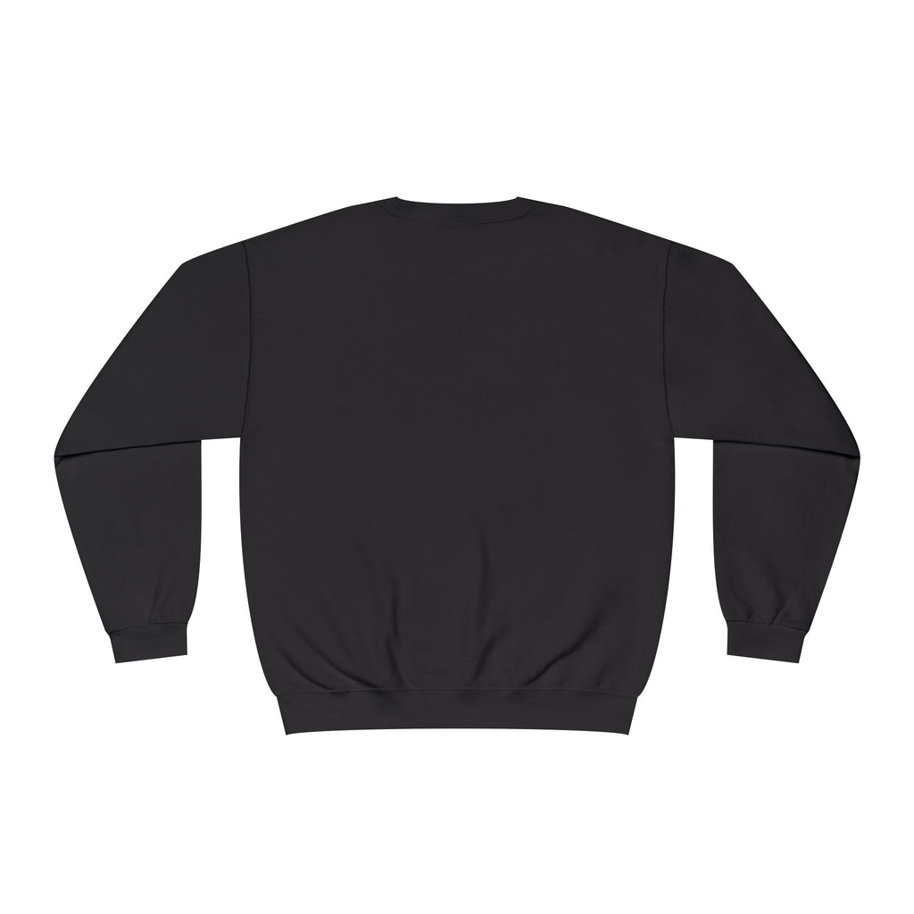 Classic White Crewneck Sweatshirt — Unisex Pullover